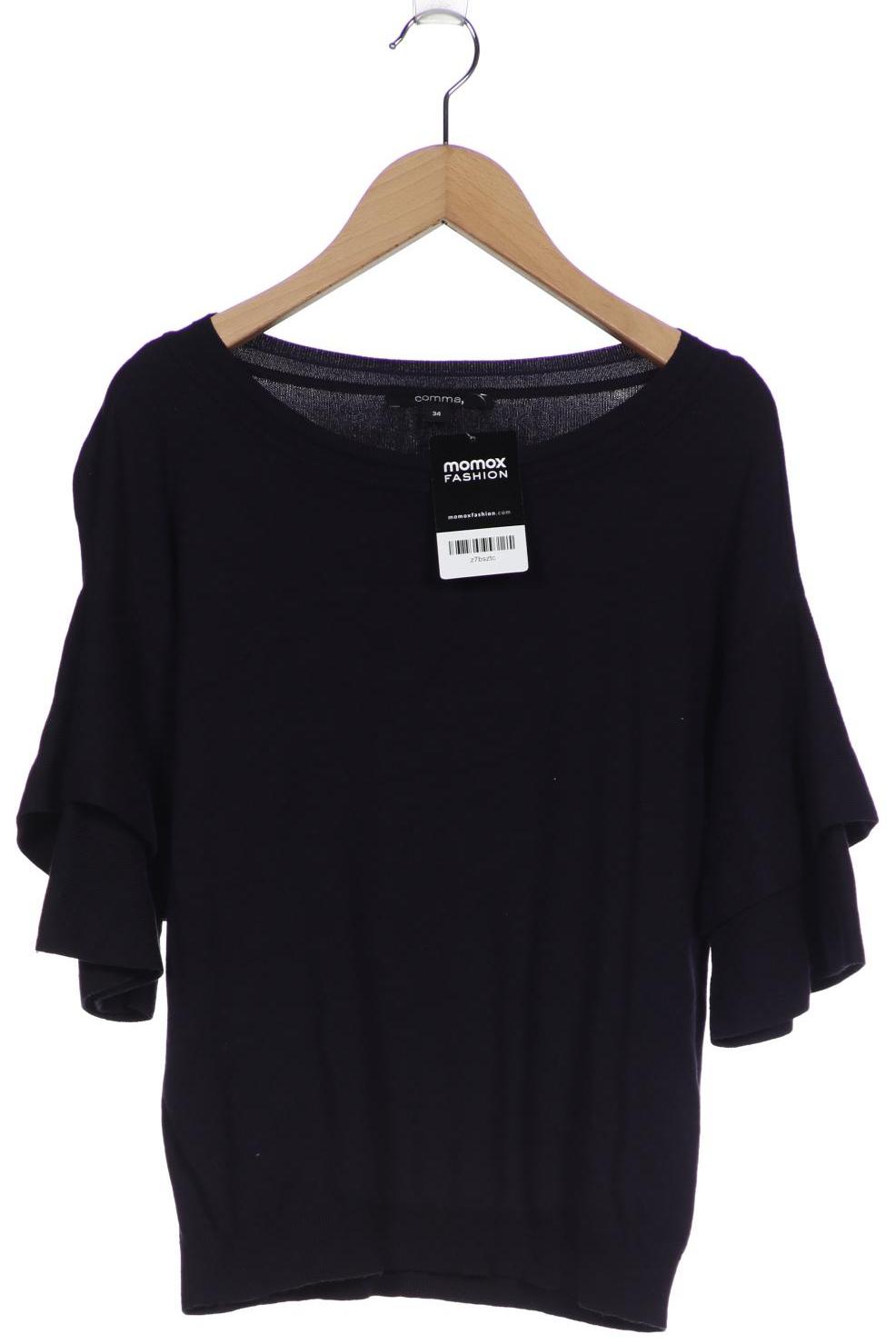 

Comma Damen Pullover, marineblau, Gr. 34