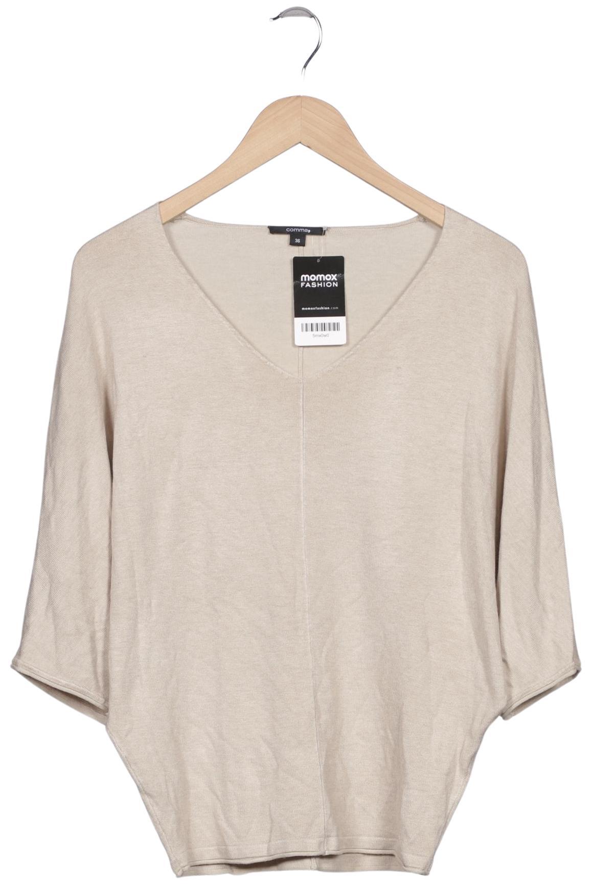 

Comma Damen Pullover, cremeweiß, Gr. 36