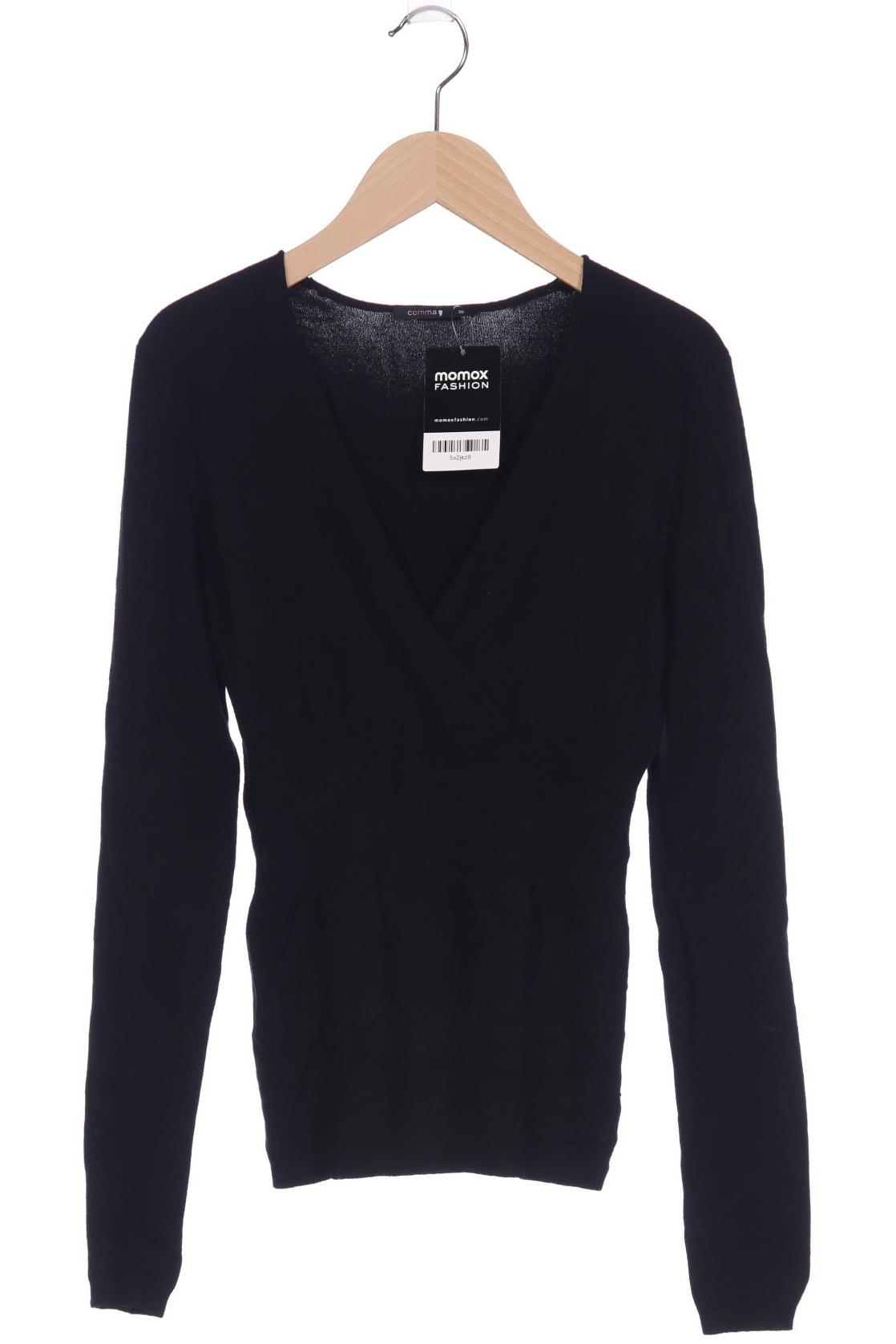 

Comma Damen Pullover, schwarz, Gr. 36