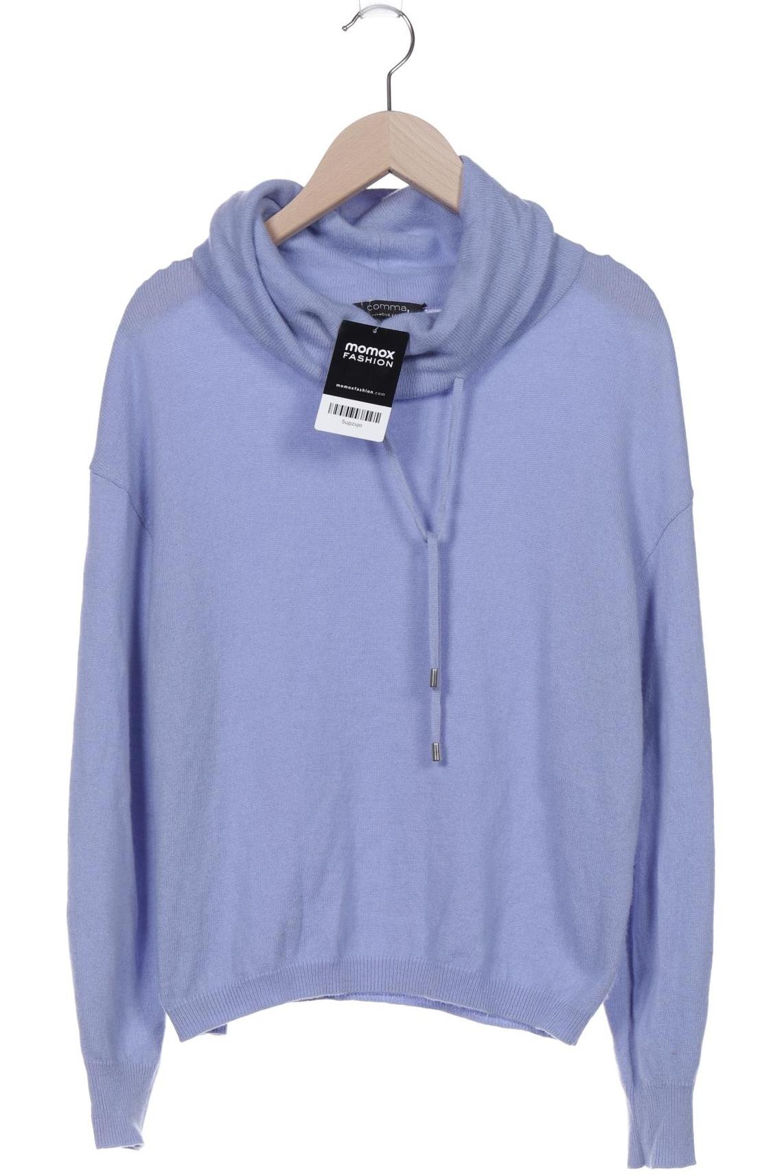 

Comma Damen Pullover, blau, Gr. 34