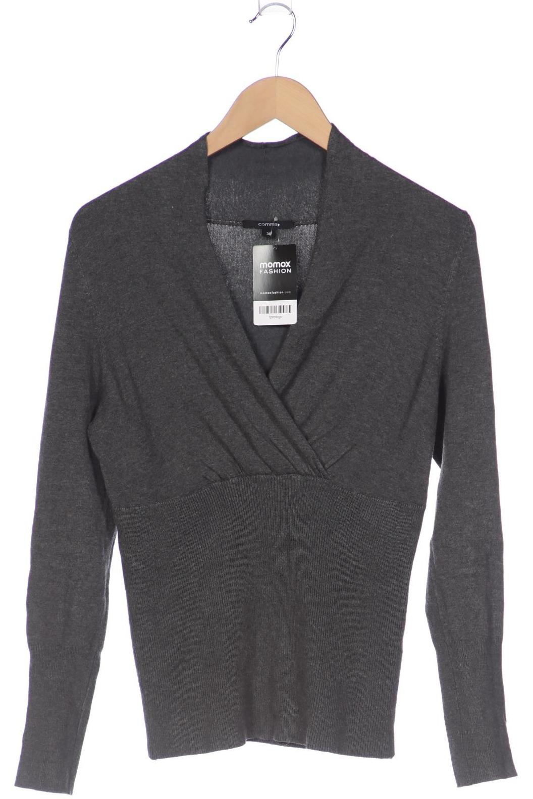 

Comma Damen Pullover, grau, Gr. 36