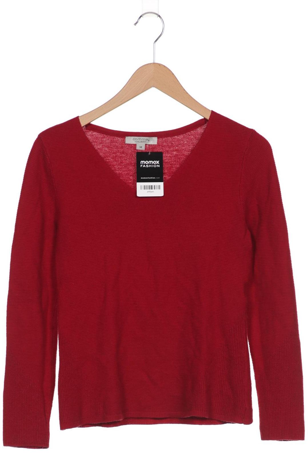 

Comma Damen Pullover, rot, Gr. 34