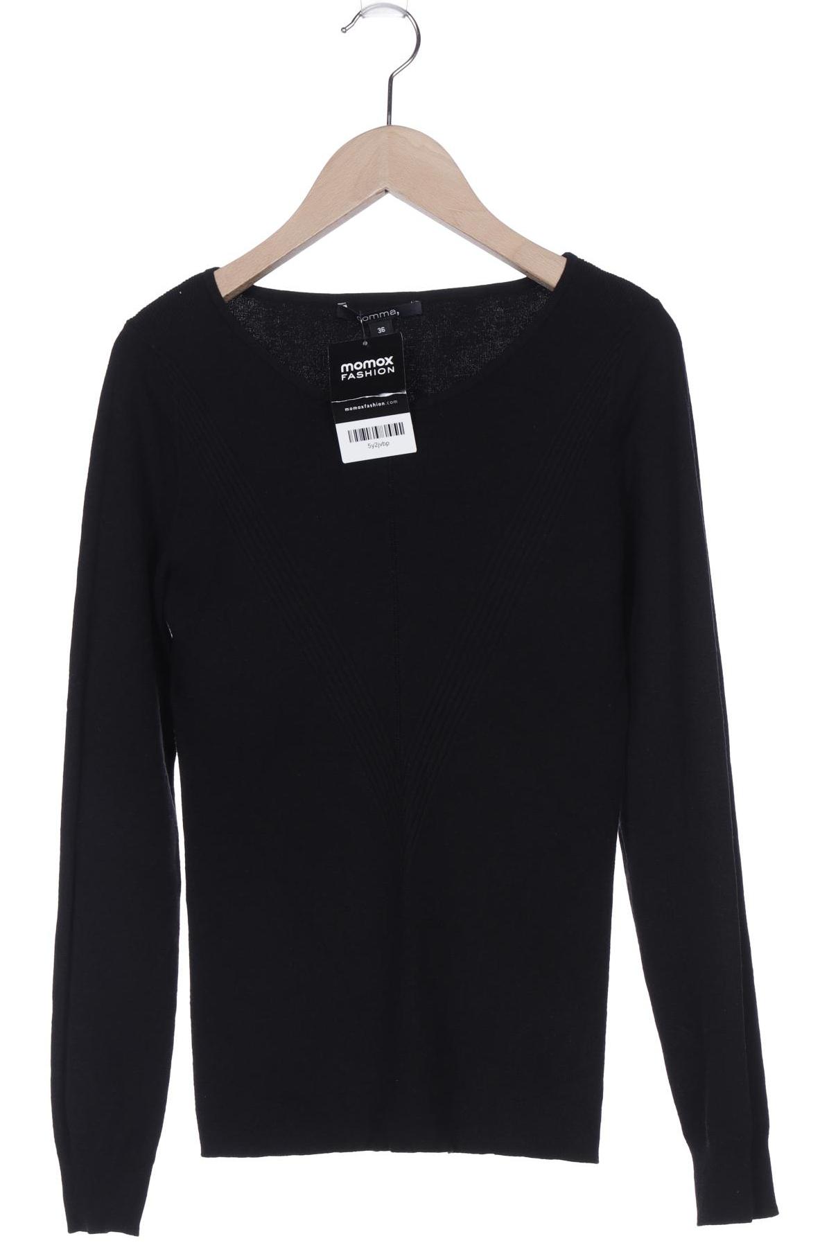 

Comma Damen Pullover, schwarz, Gr. 36