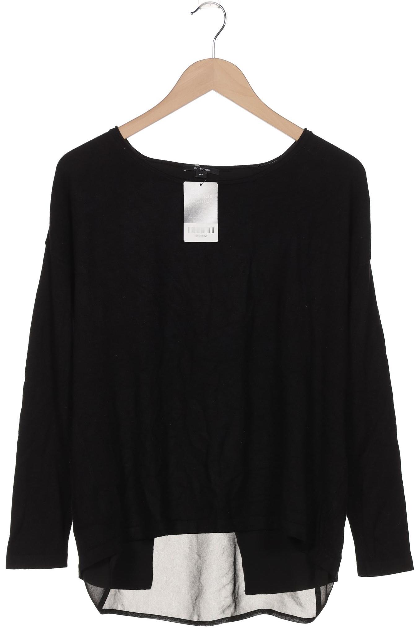 

Comma Damen Pullover, schwarz, Gr. 40