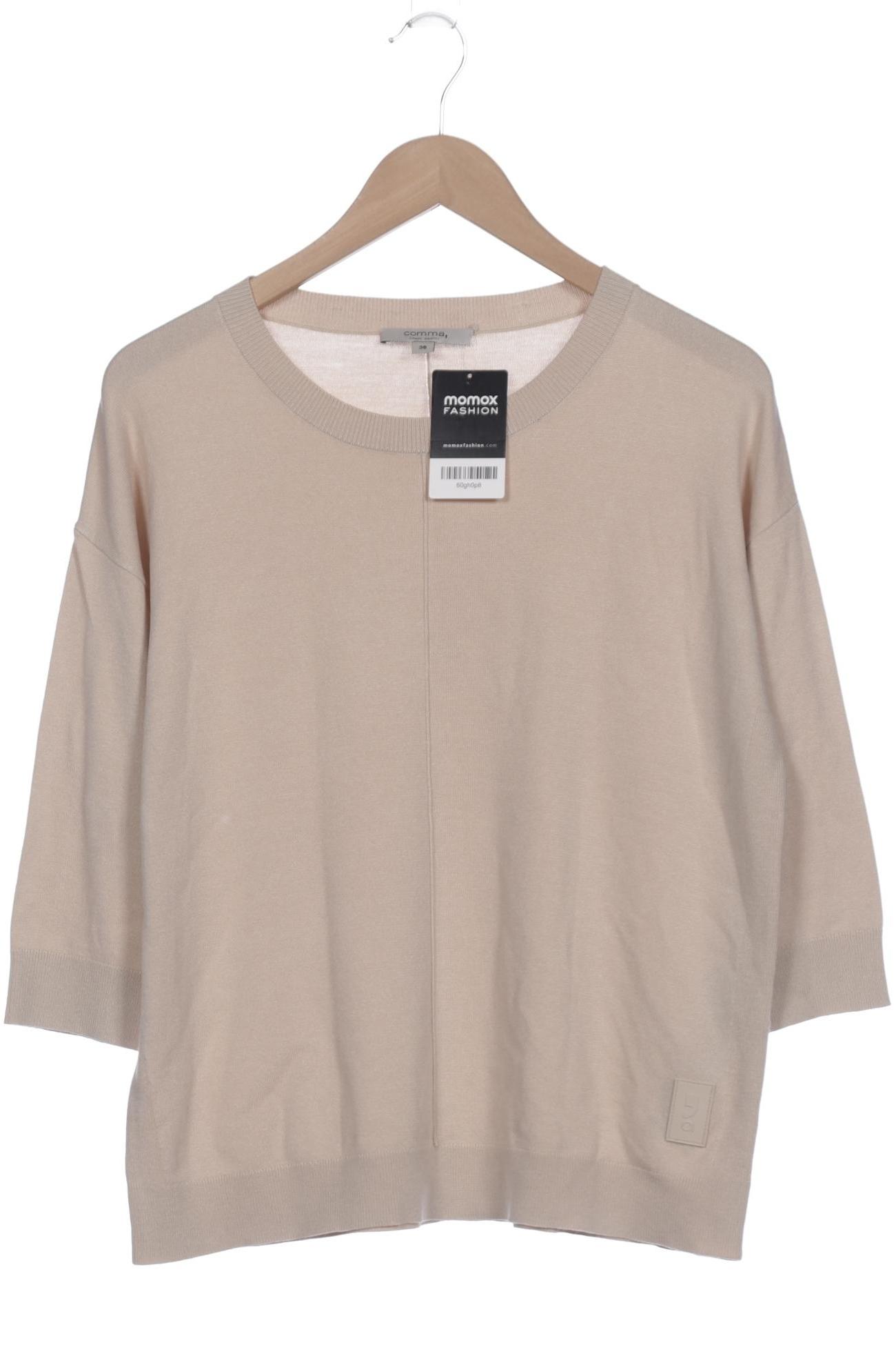 

Comma Damen Pullover, beige, Gr. 38
