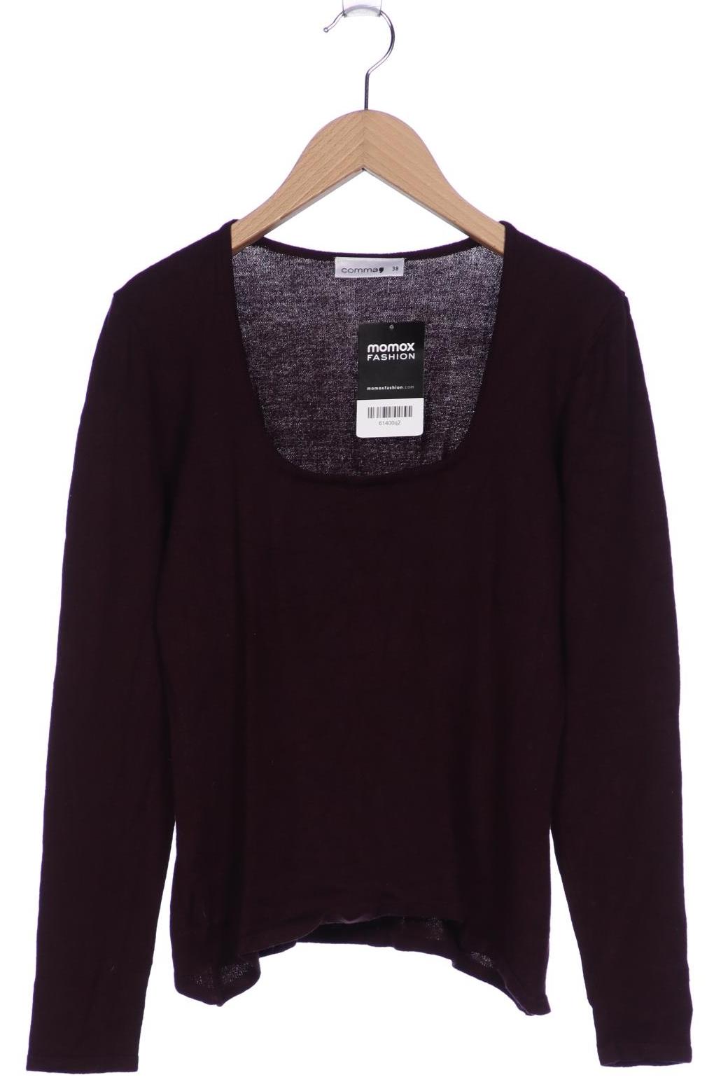 

Comma Damen Pullover, bordeaux, Gr. 38