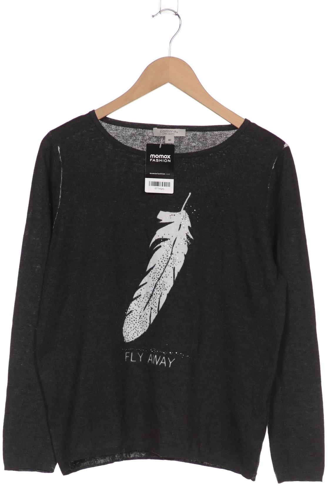 

Comma Damen Pullover, grau