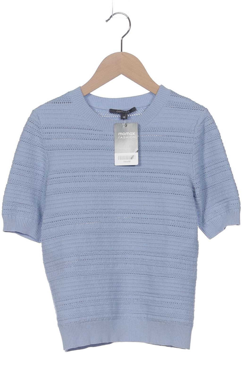 

Comma Damen Pullover, hellblau, Gr. 38