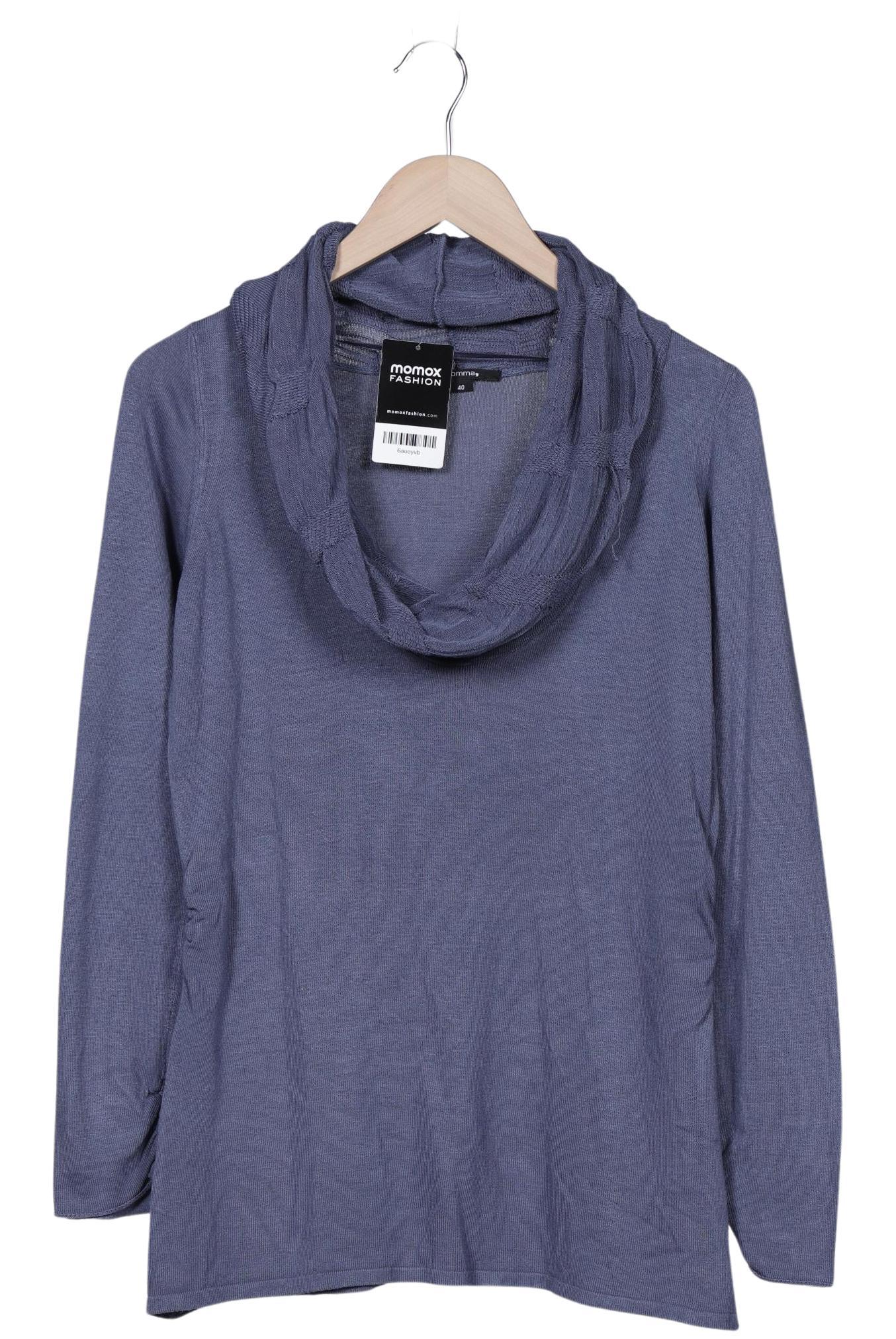 

Comma Damen Pullover, blau, Gr. 40