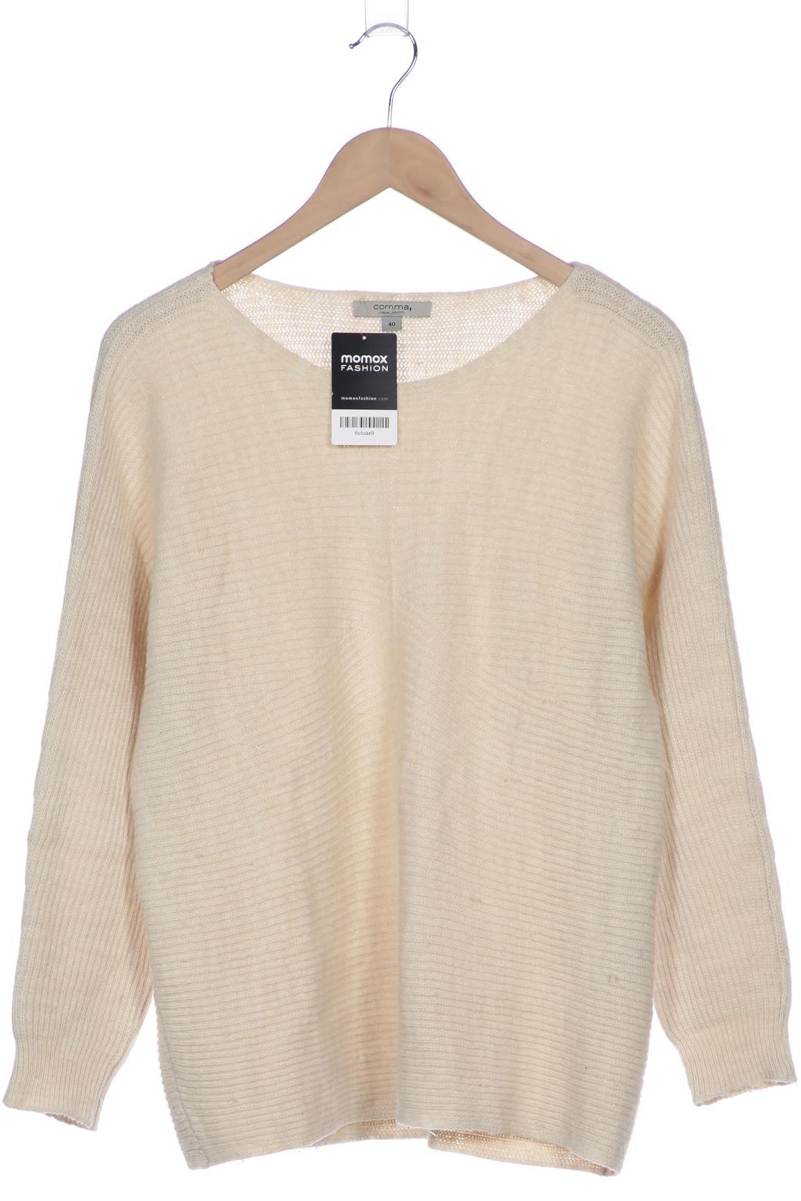 

Comma Damen Pullover, cremeweiß, Gr. 40