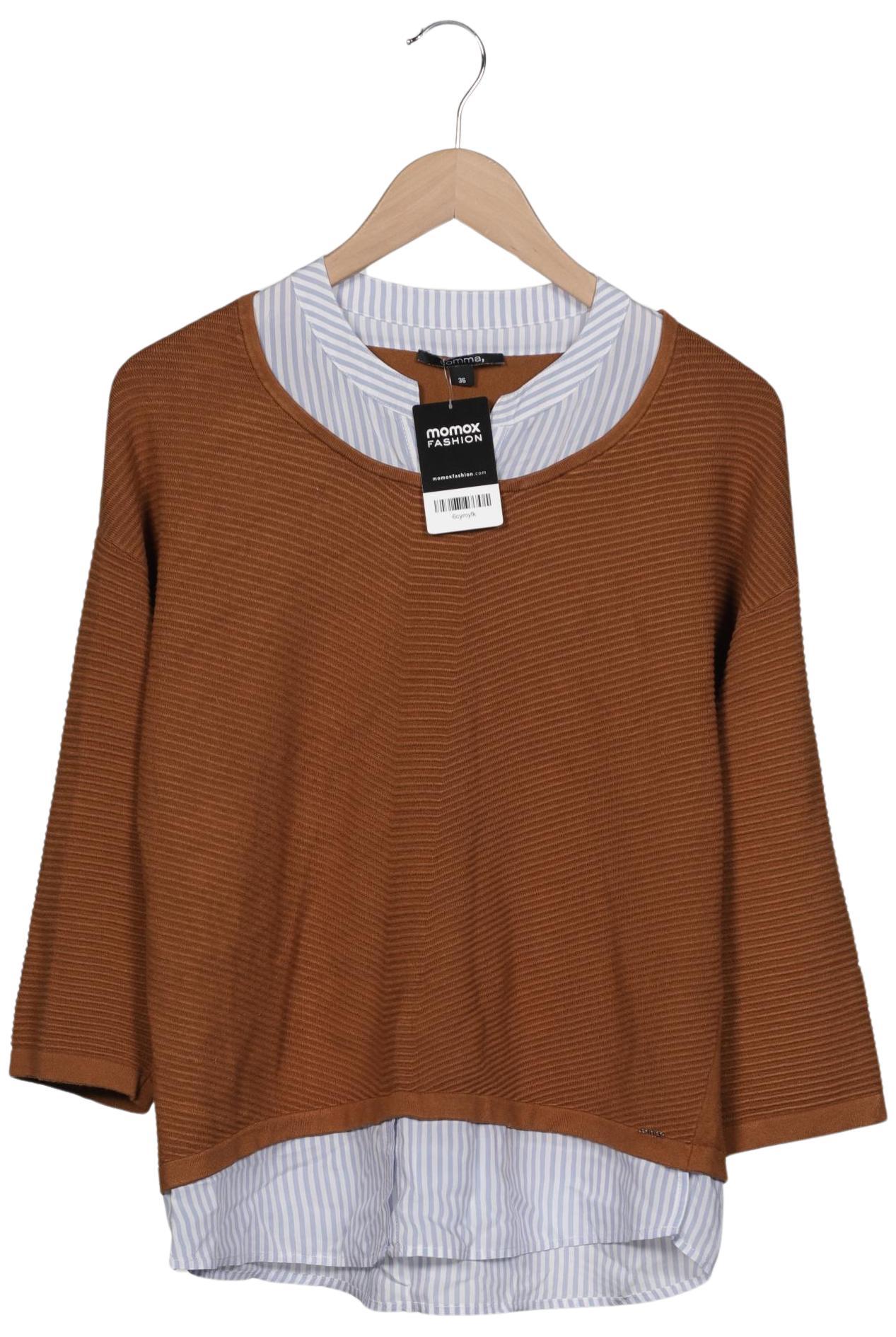 

Comma Damen Pullover, braun, Gr. 36