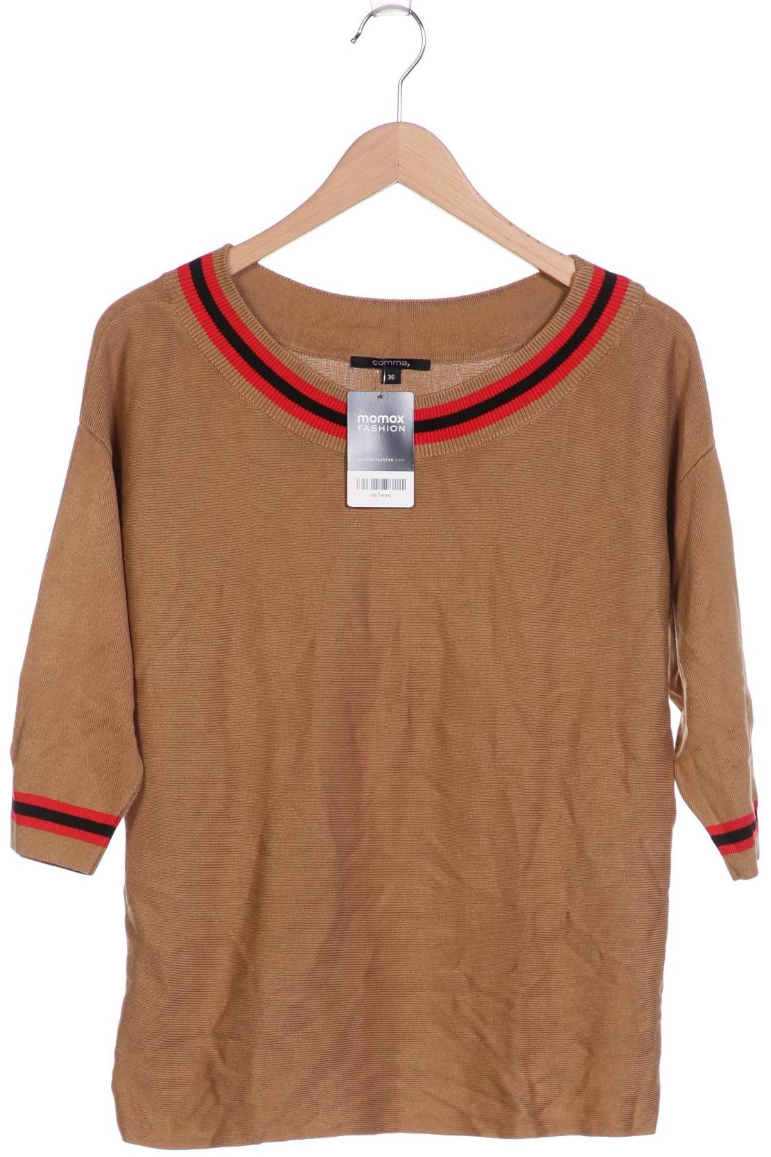 

Comma Damen Pullover, beige, Gr. 36