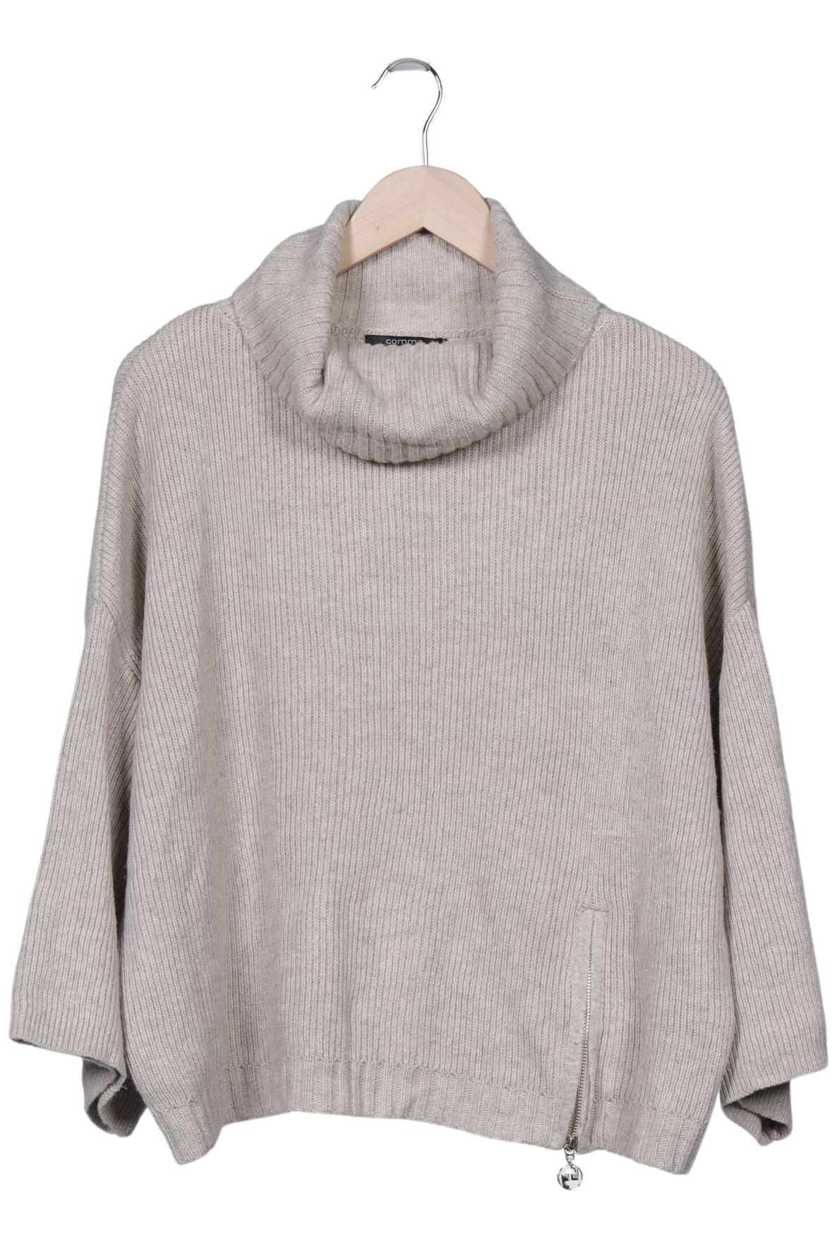 

Comma Damen Pullover, beige, Gr. 48