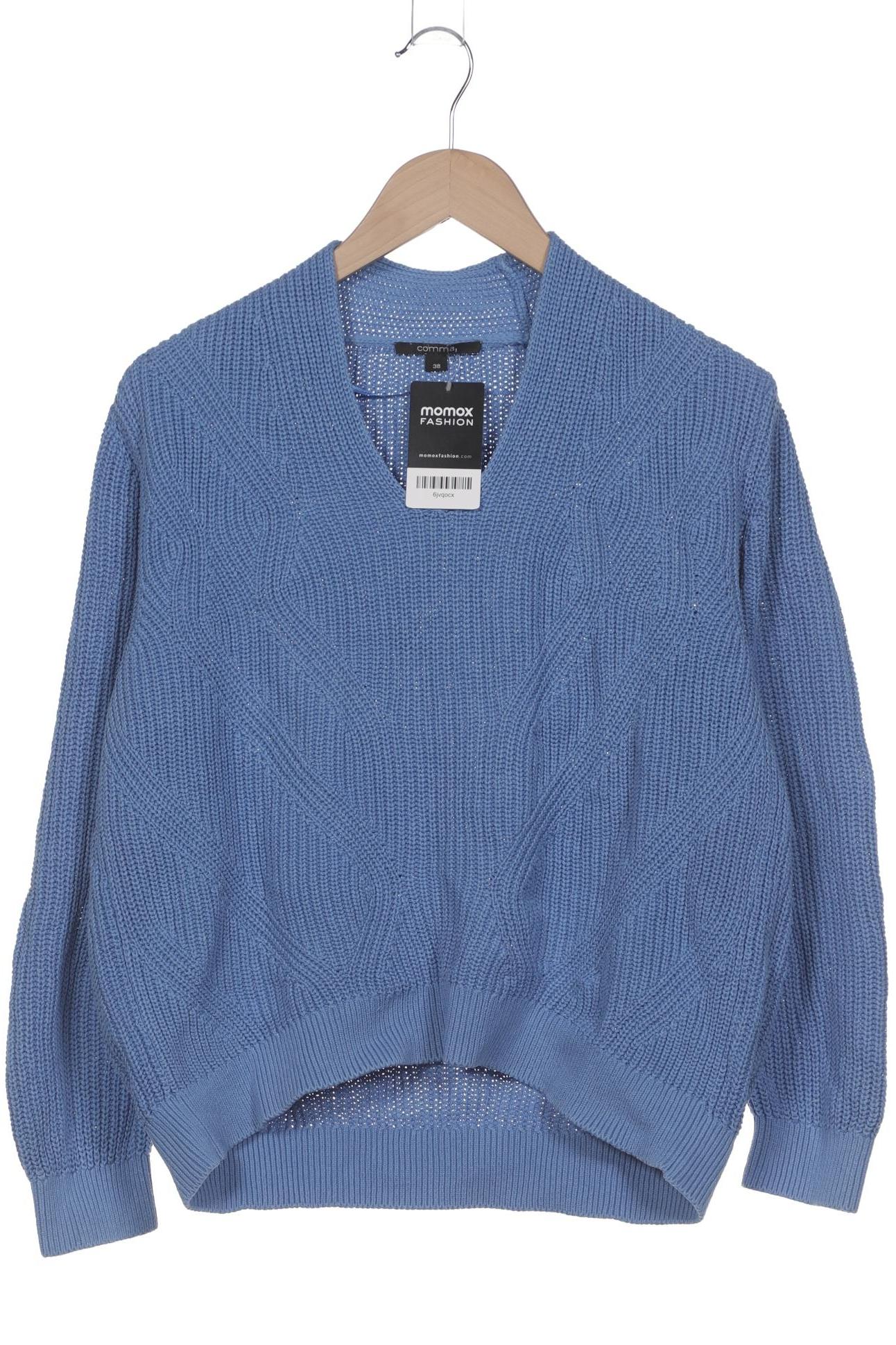 

Comma Damen Pullover, blau, Gr. 38