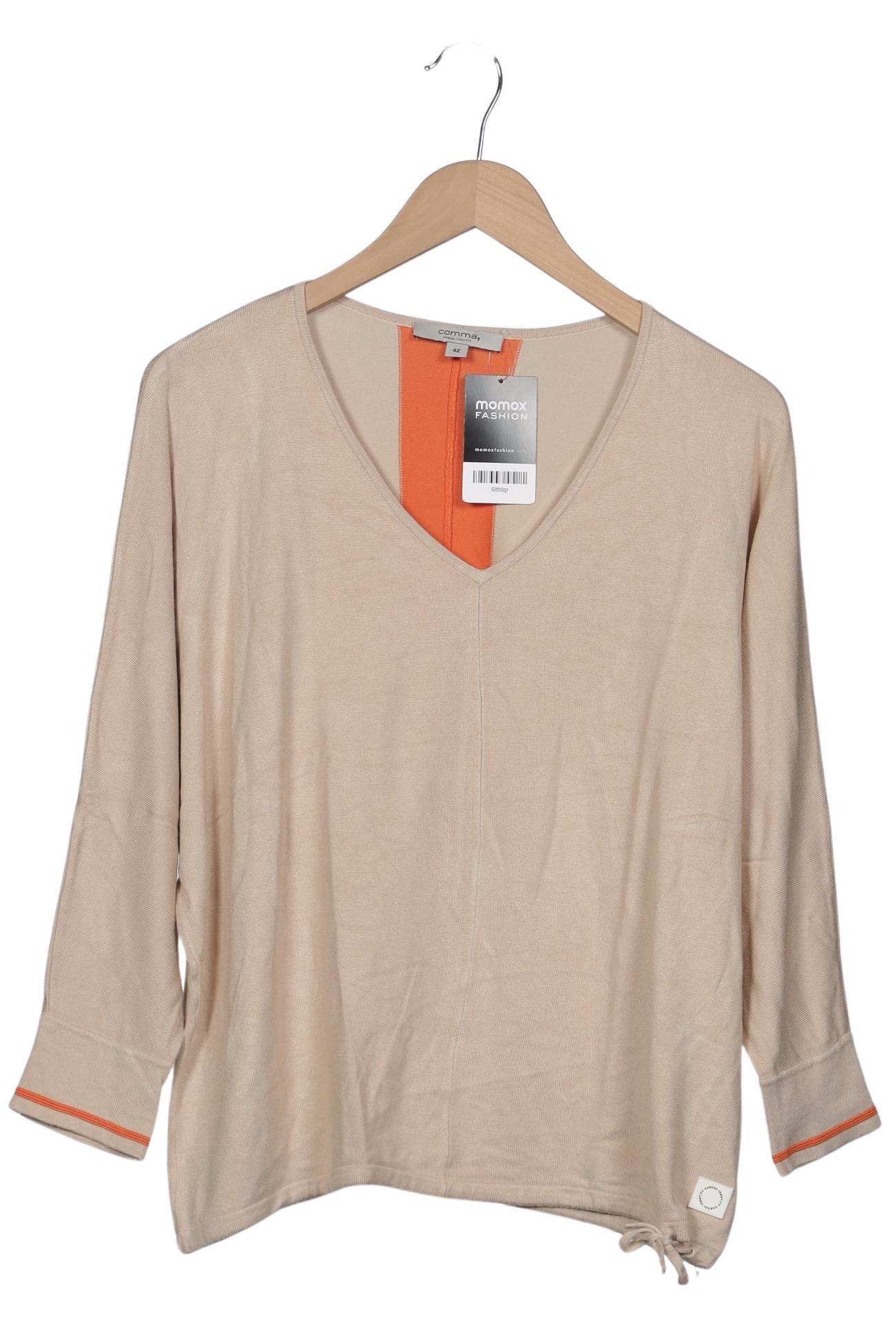 

Comma Damen Pullover, beige, Gr. 42