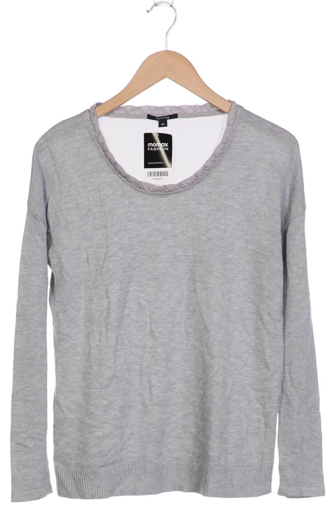 

Comma Damen Pullover, grau, Gr. 34