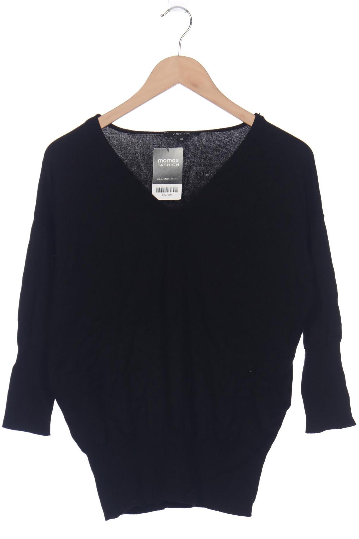 

Comma Damen Pullover, schwarz