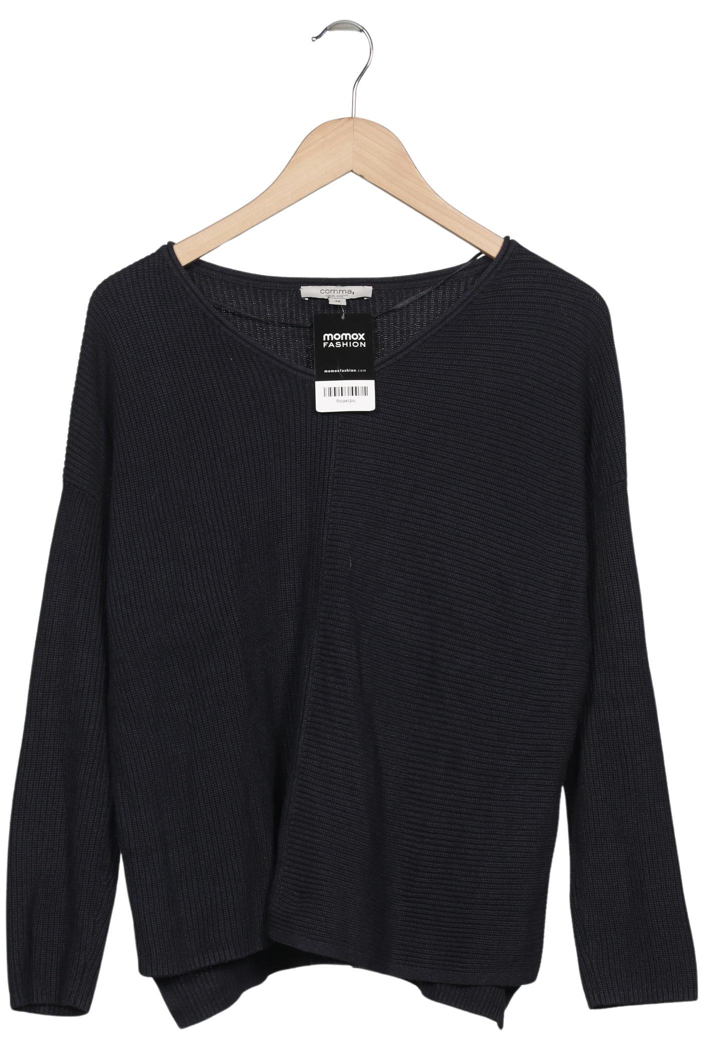 

Comma Damen Pullover, marineblau, Gr. 38