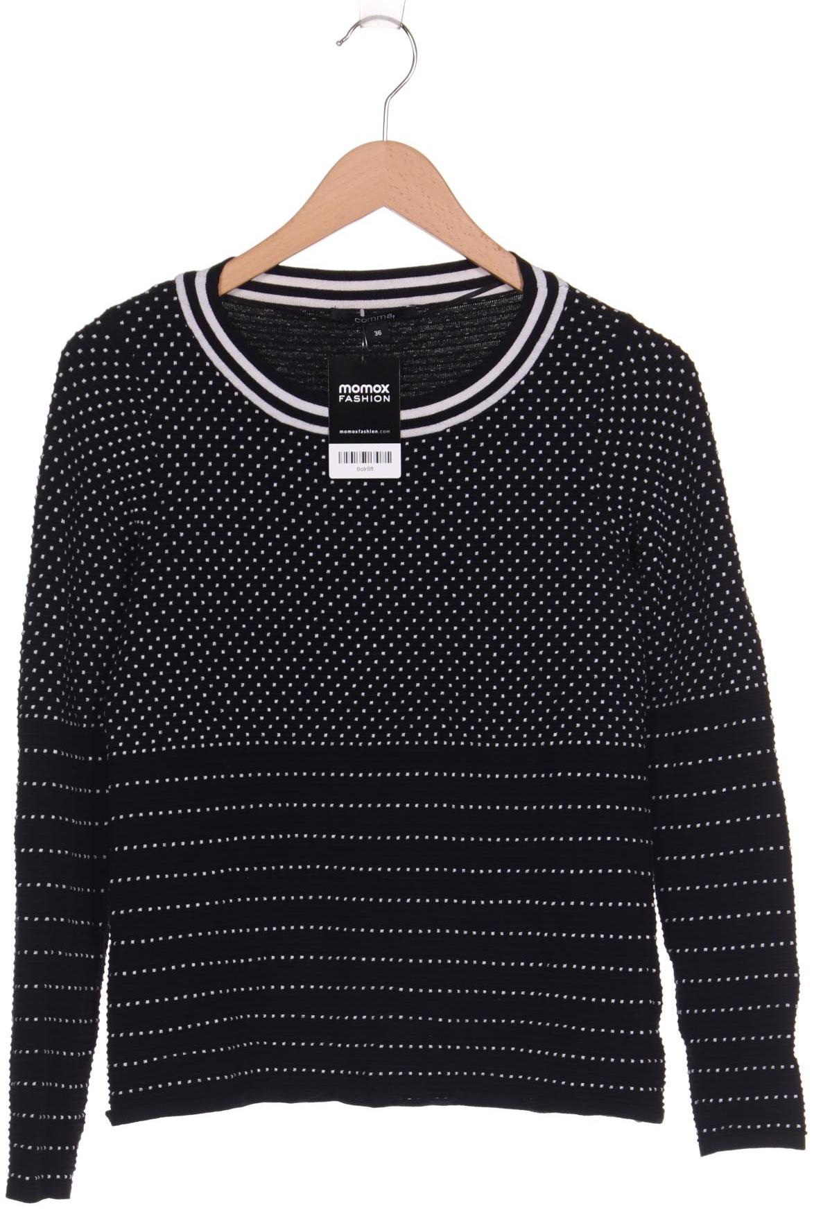 

Comma Damen Pullover, schwarz