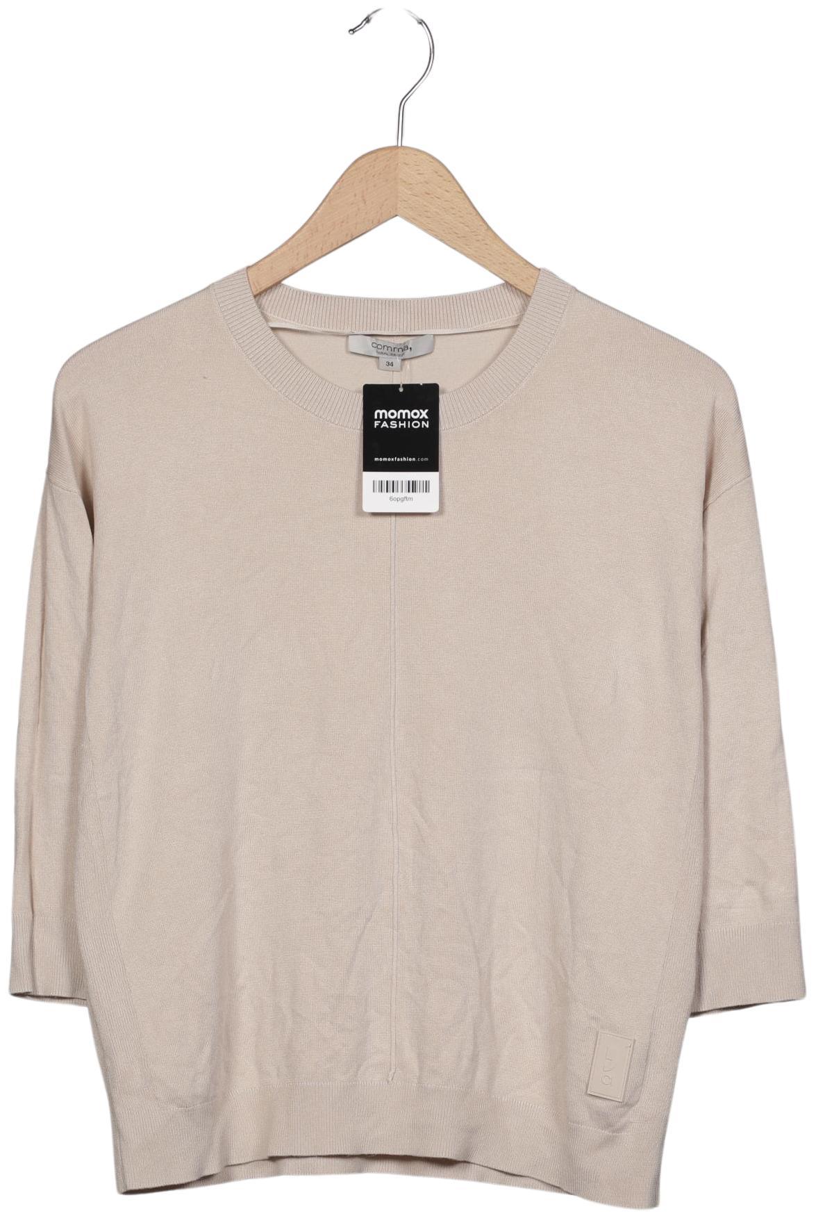 

Comma Damen Pullover, beige, Gr. 34