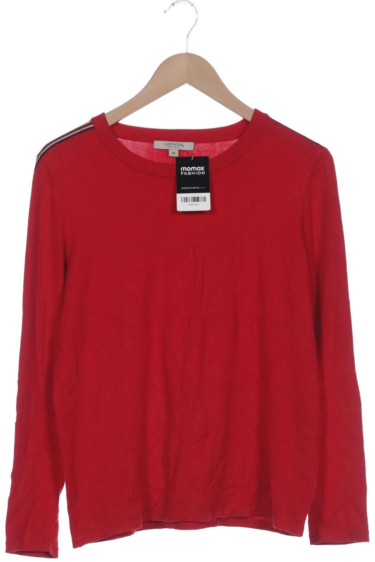 

Comma Damen Pullover, rot, Gr. 36