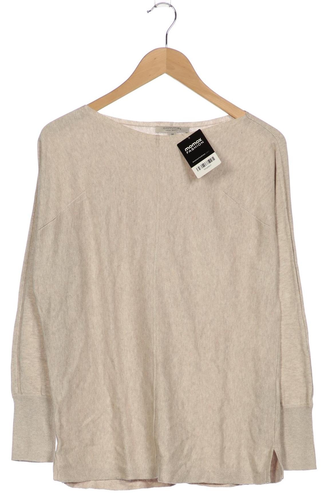 

Comma Damen Pullover, beige, Gr. 38