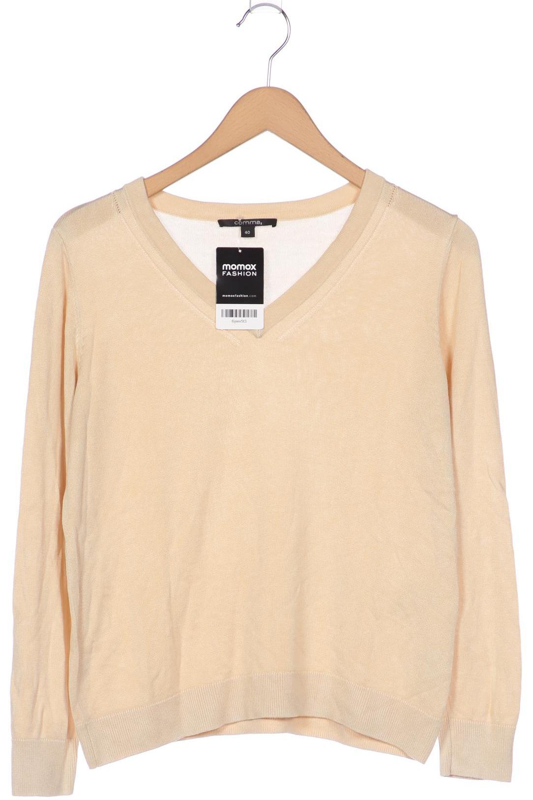

Comma Damen Pullover, beige, Gr. 40