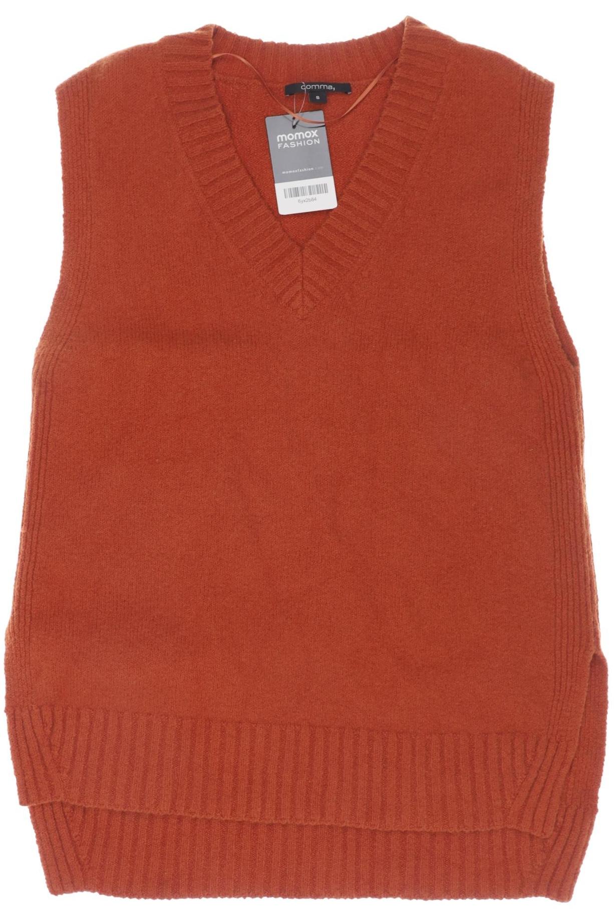 

Comma Damen Pullover, orange, Gr. 36