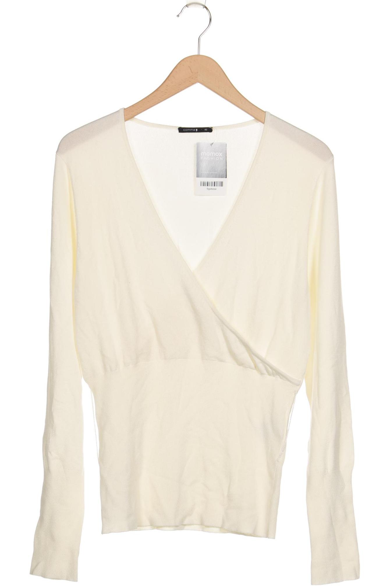 

Comma Damen Pullover, cremeweiß, Gr. 40