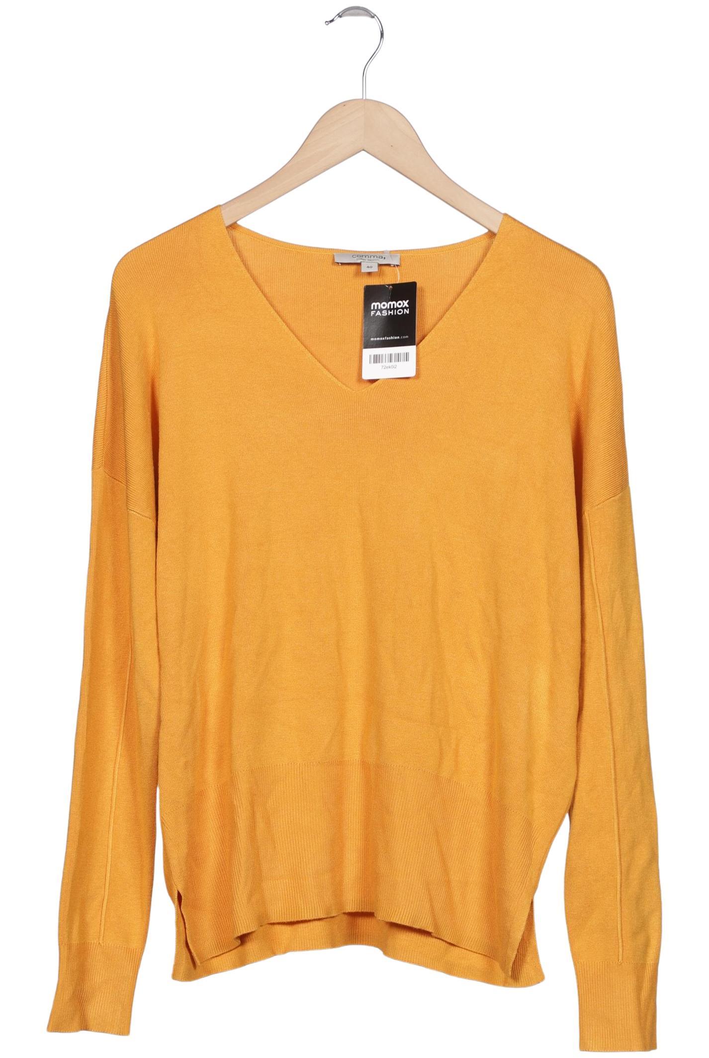 

Comma Damen Pullover, orange, Gr. 40