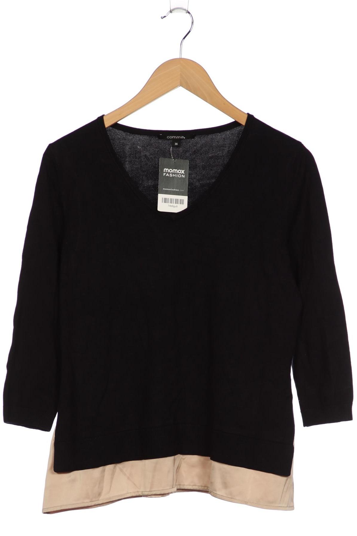 

Comma Damen Pullover, marineblau, Gr. 36