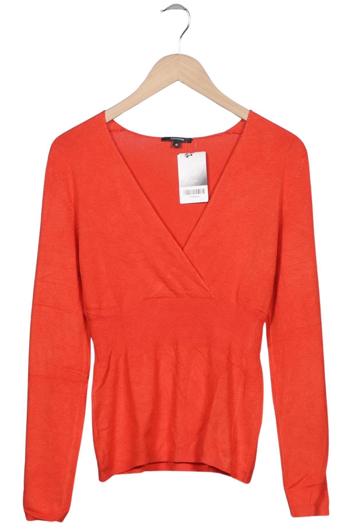 

Comma Damen Pullover, rot, Gr. 40