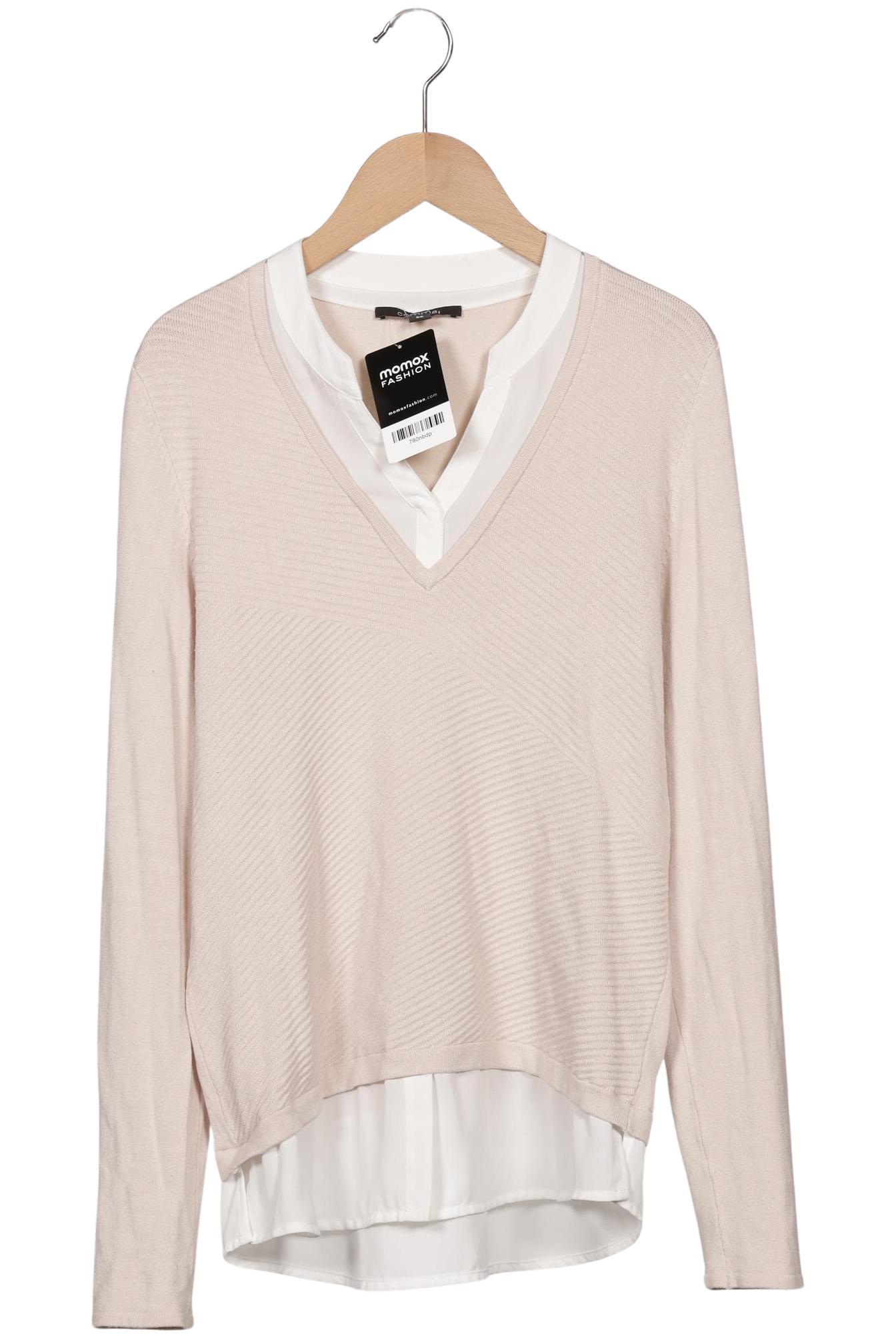 

Comma Damen Pullover, beige, Gr. 36