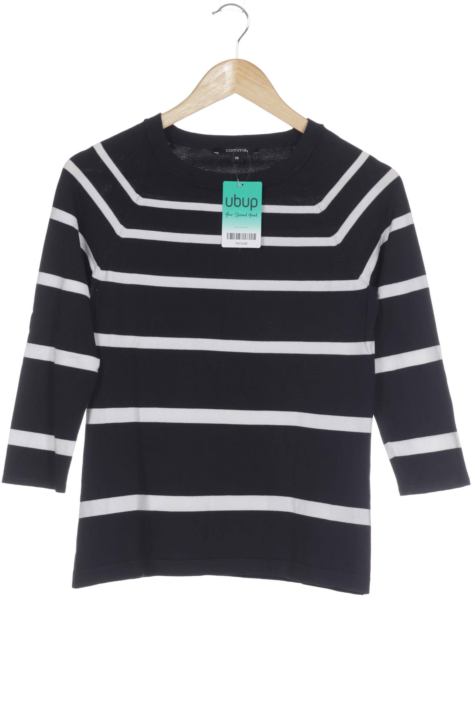 

Comma Damen Pullover, blau, Gr. 36