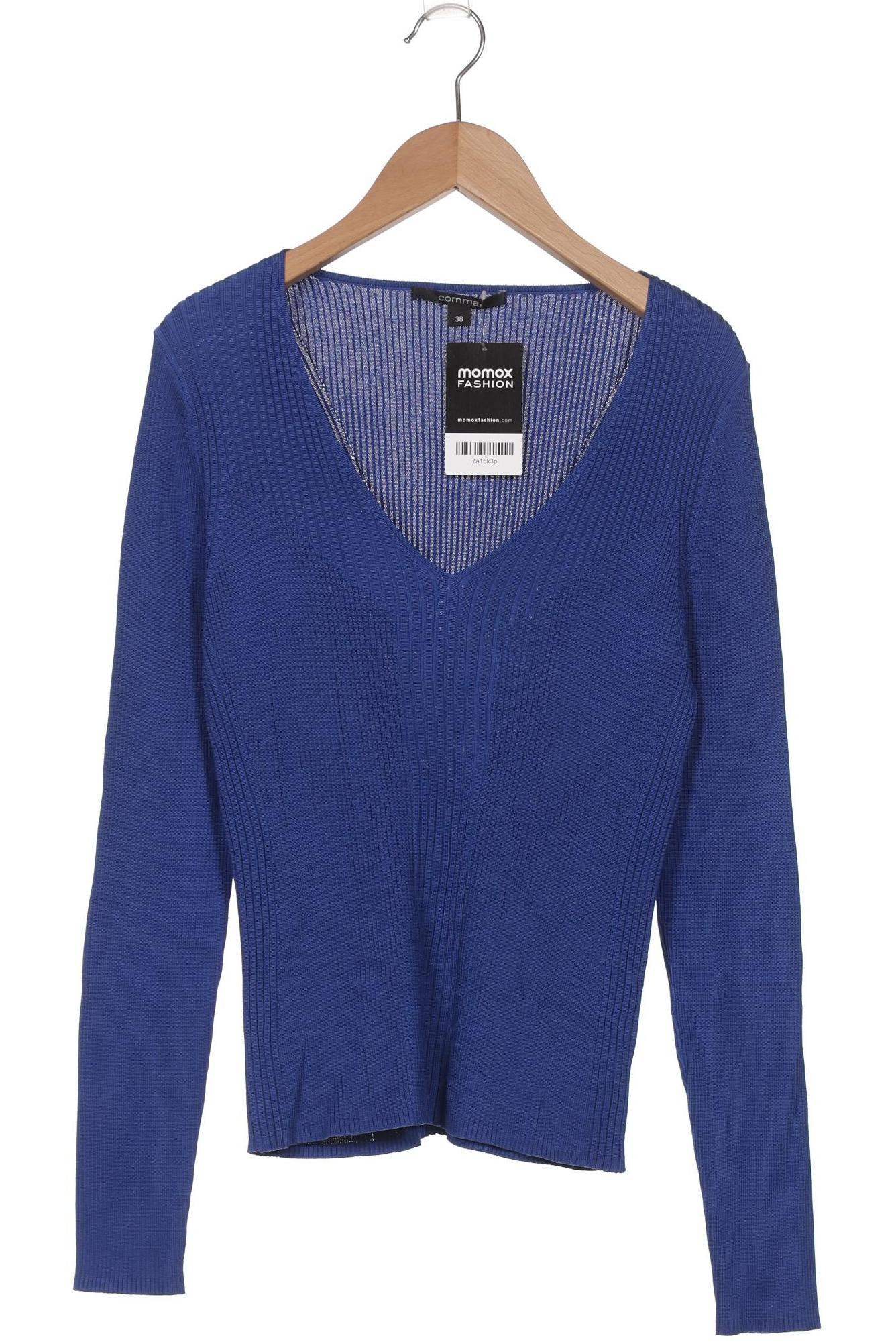 

Comma Damen Pullover, marineblau, Gr. 38