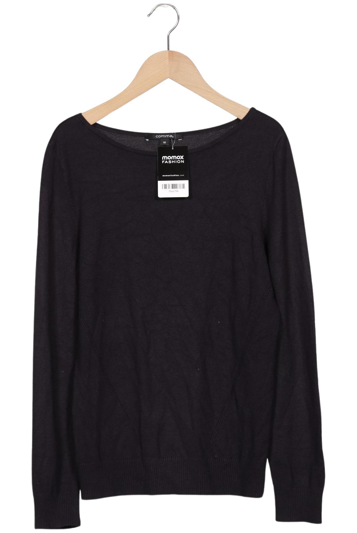 

Comma Damen Pullover, marineblau, Gr. 32