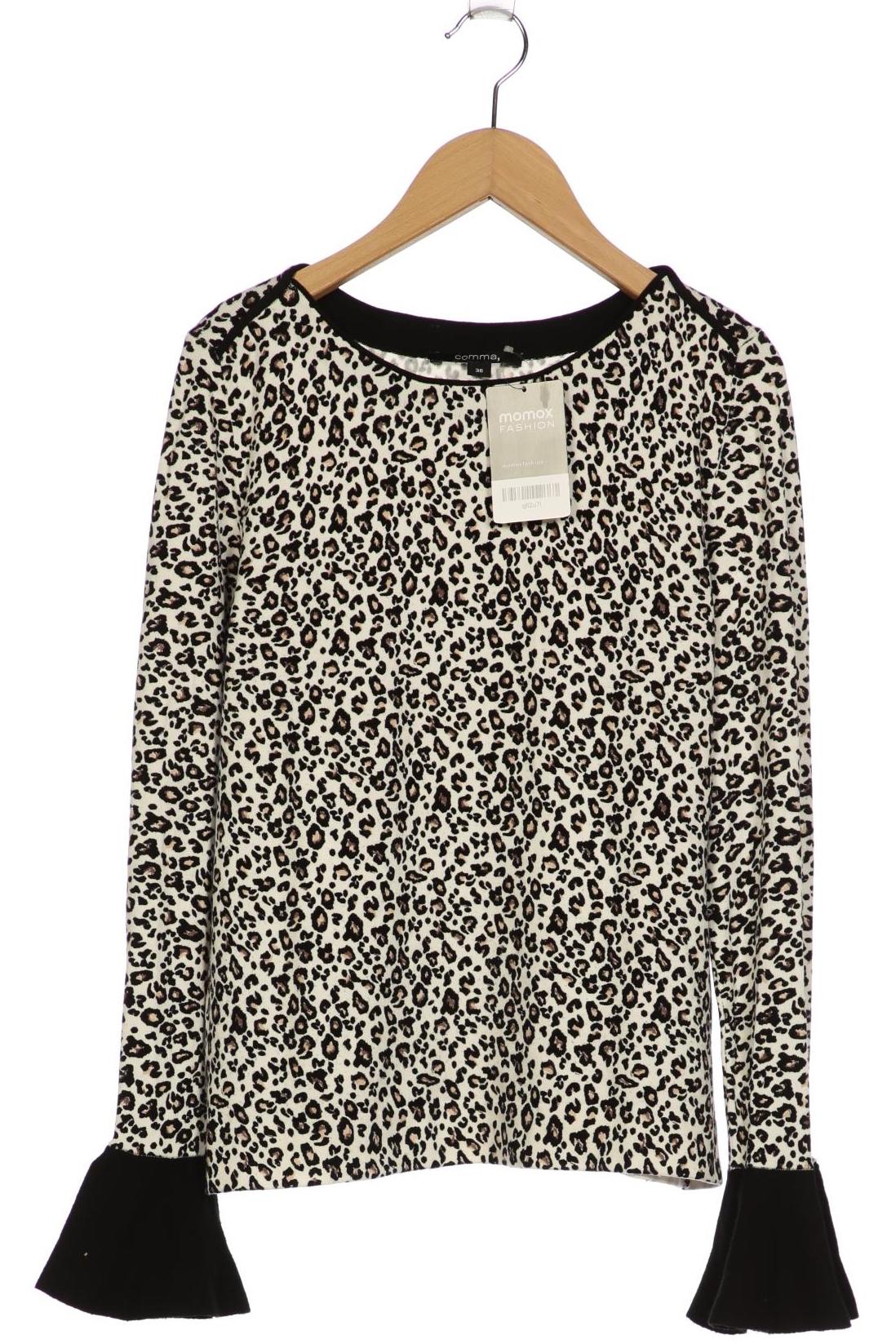 

Comma Damen Pullover, weiß, Gr. 36