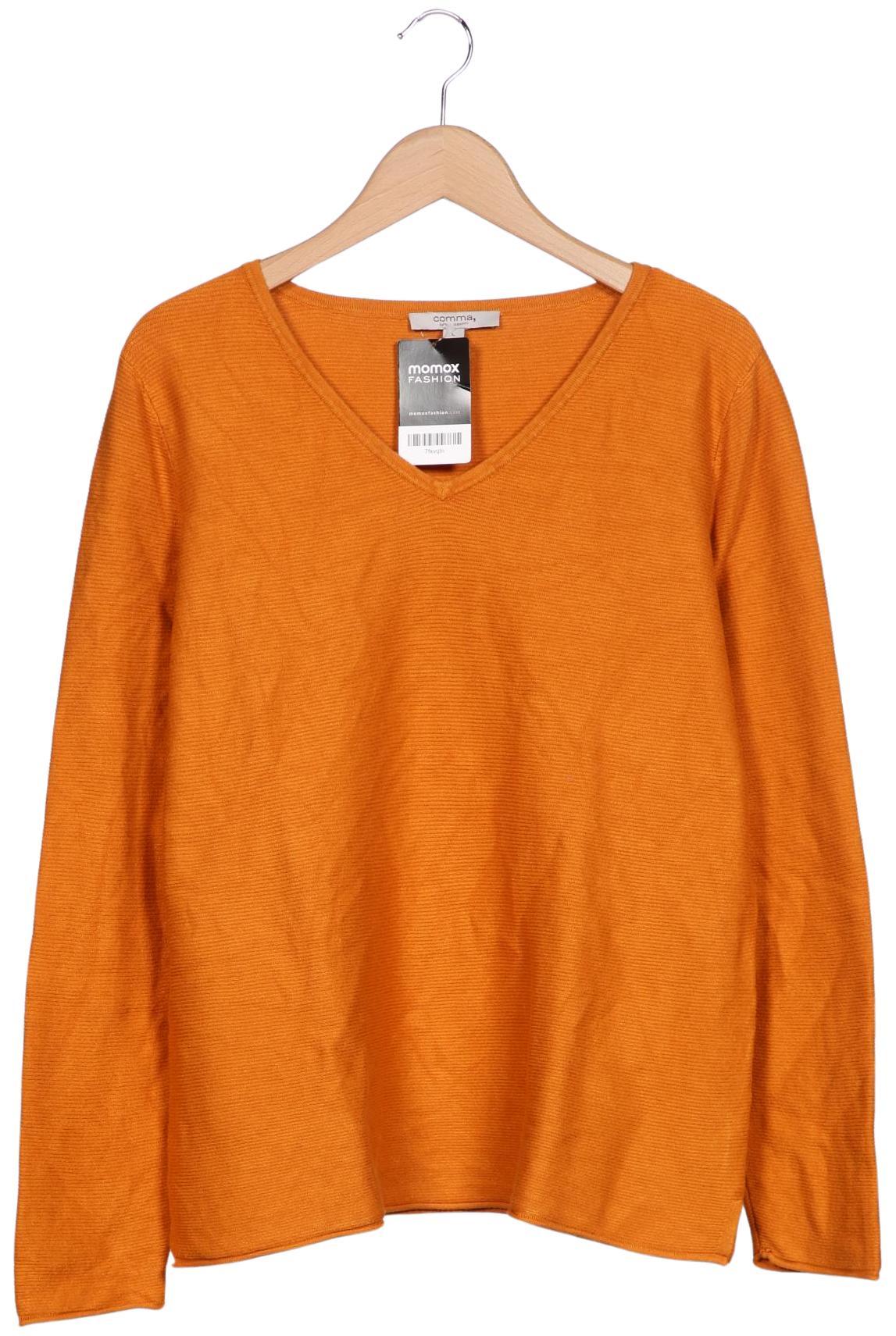 

Comma Damen Pullover, orange, Gr. 42