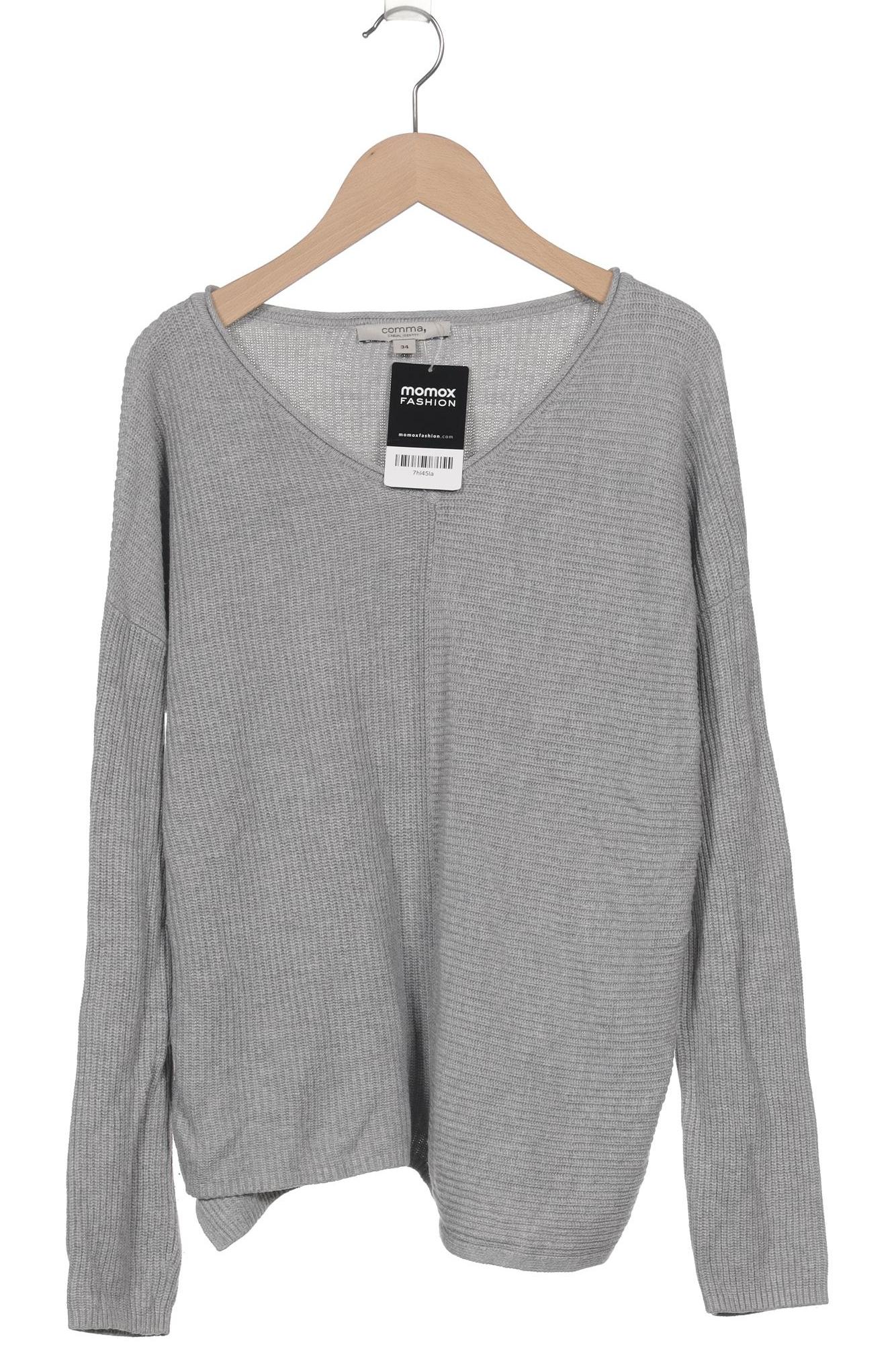

Comma Damen Pullover, grau, Gr. 34