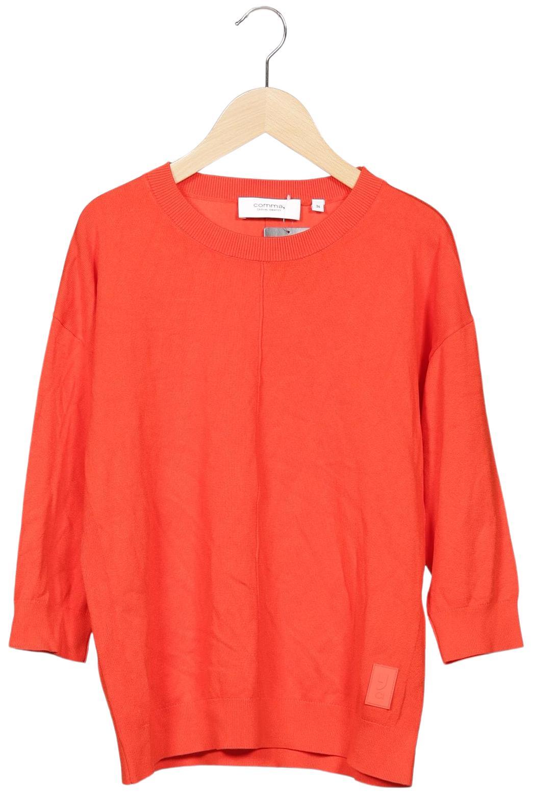 

Comma Damen Pullover, rot, Gr. 36