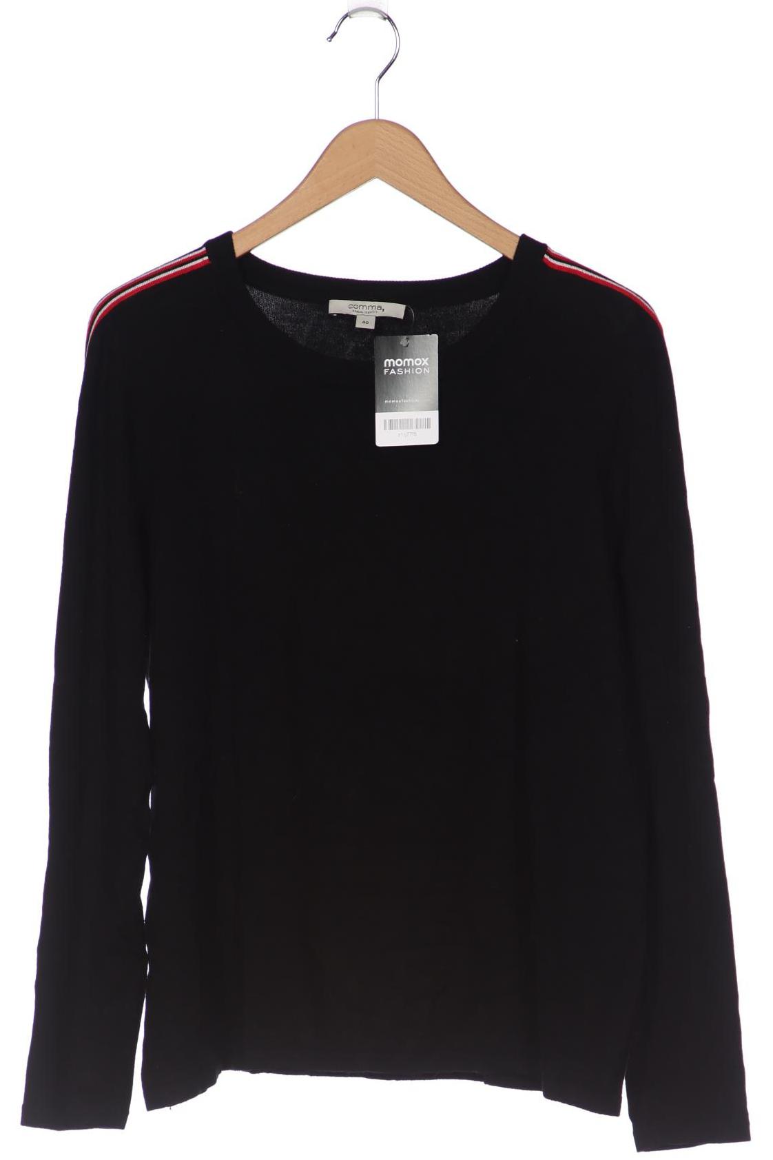 

Comma Damen Pullover, schwarz