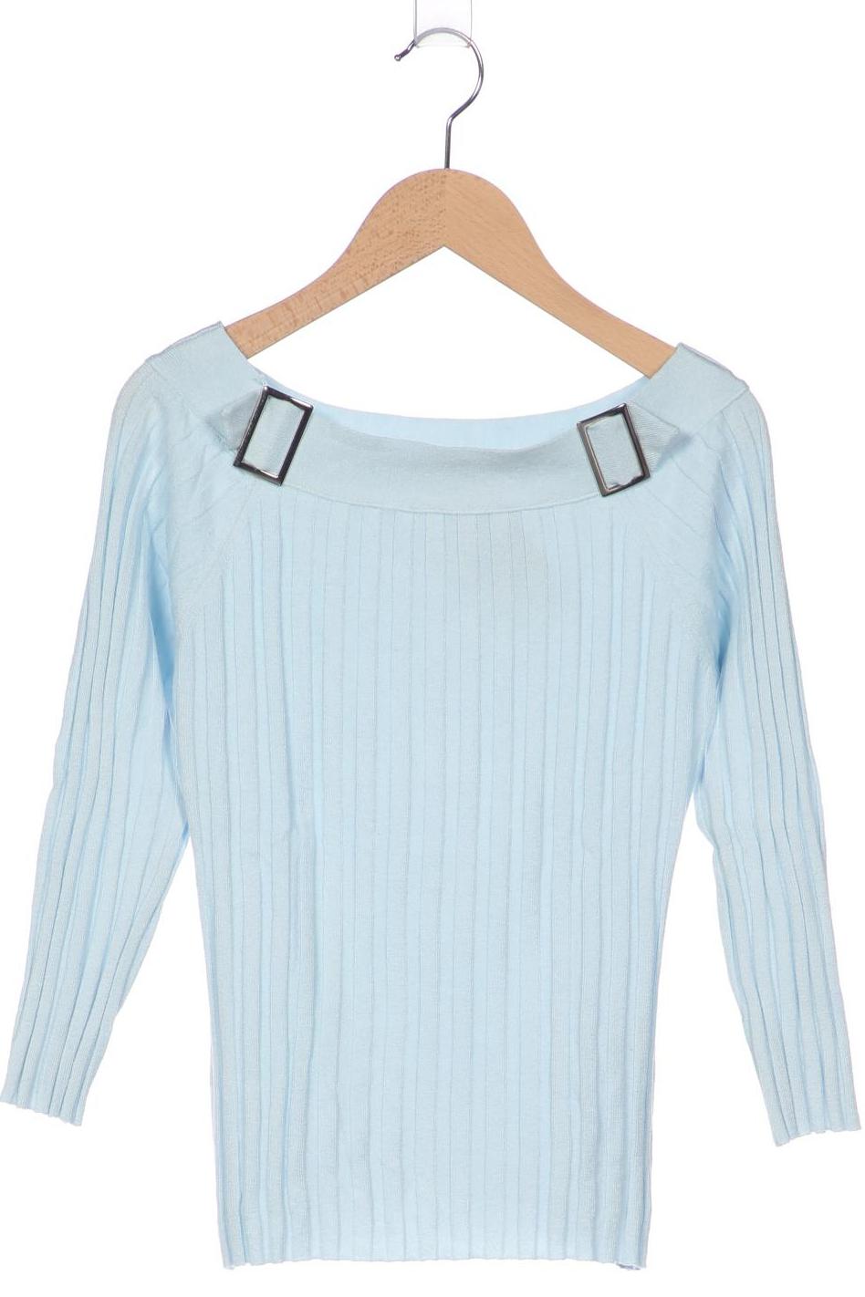 

Comma Damen Pullover, hellblau, Gr. 38