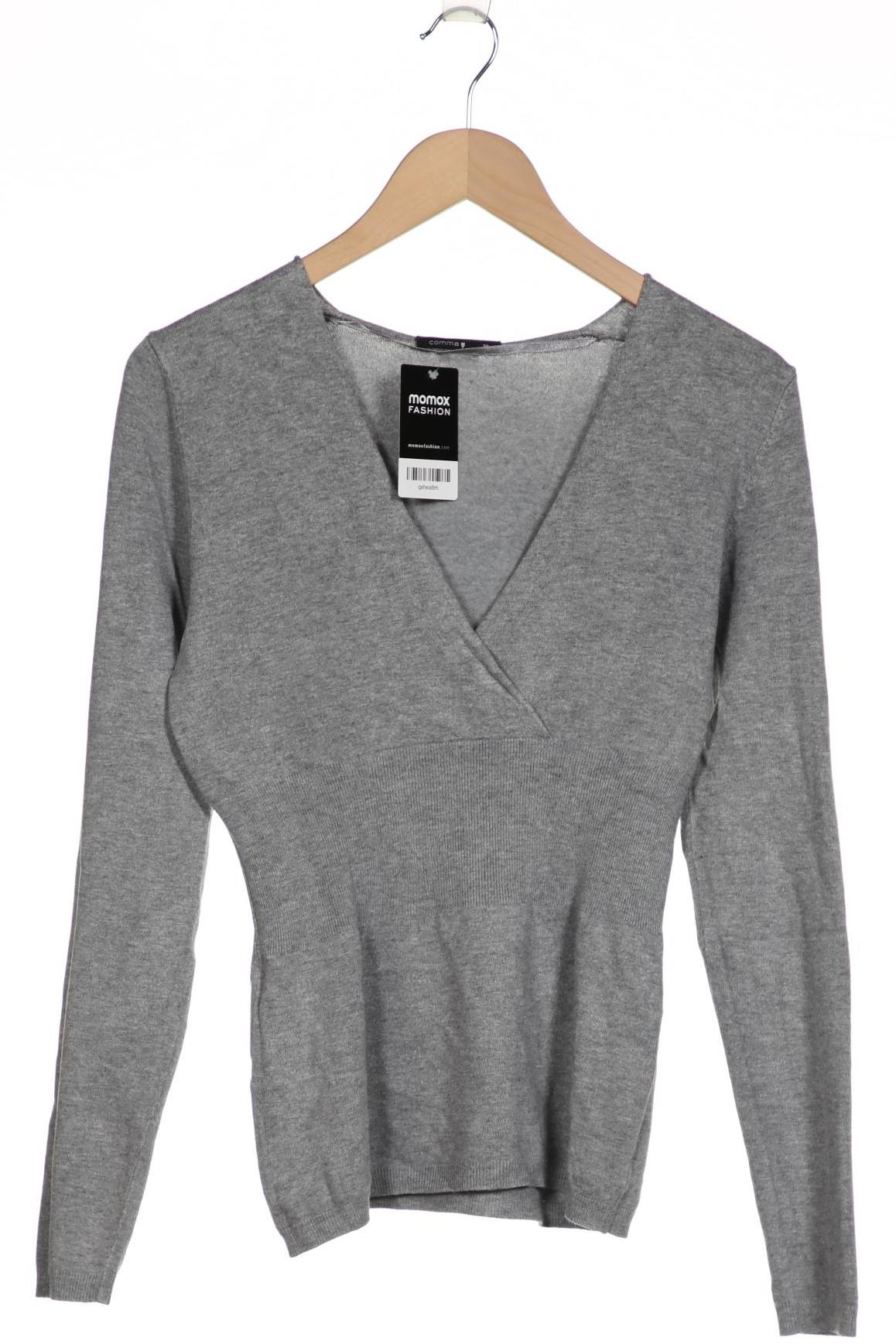 

Comma Damen Pullover, grau, Gr. 38