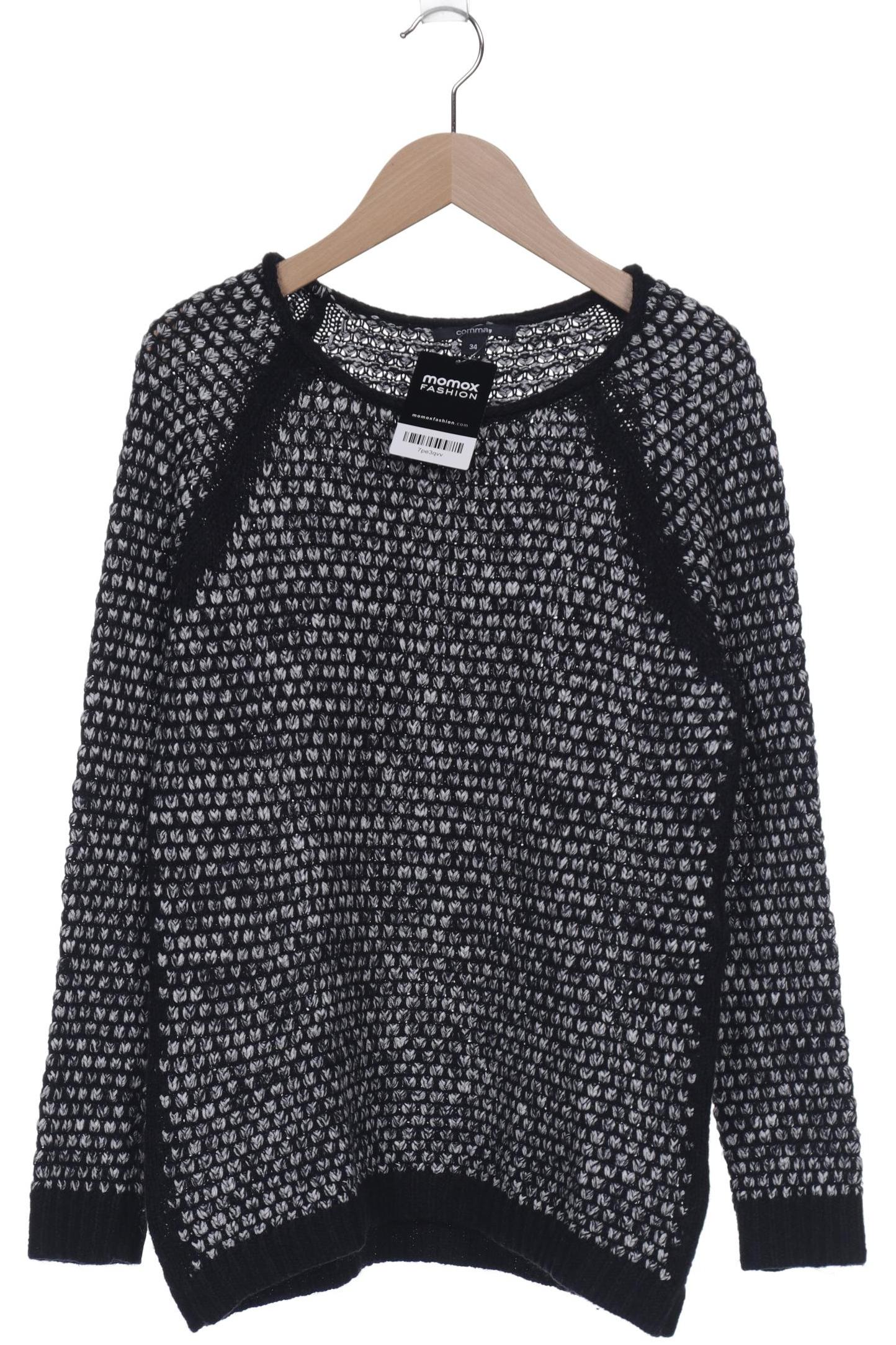 

Comma Damen Pullover, schwarz