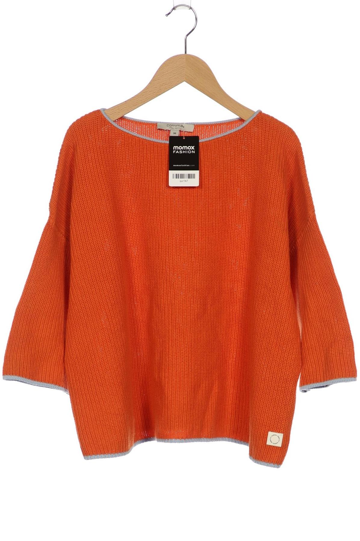 Thumbnail - Comma Damen Pullover, orange, Gr. 36