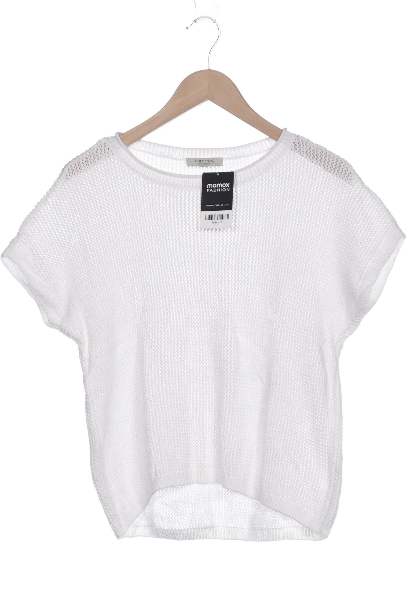 

Comma Damen Pullover, weiß, Gr. 38