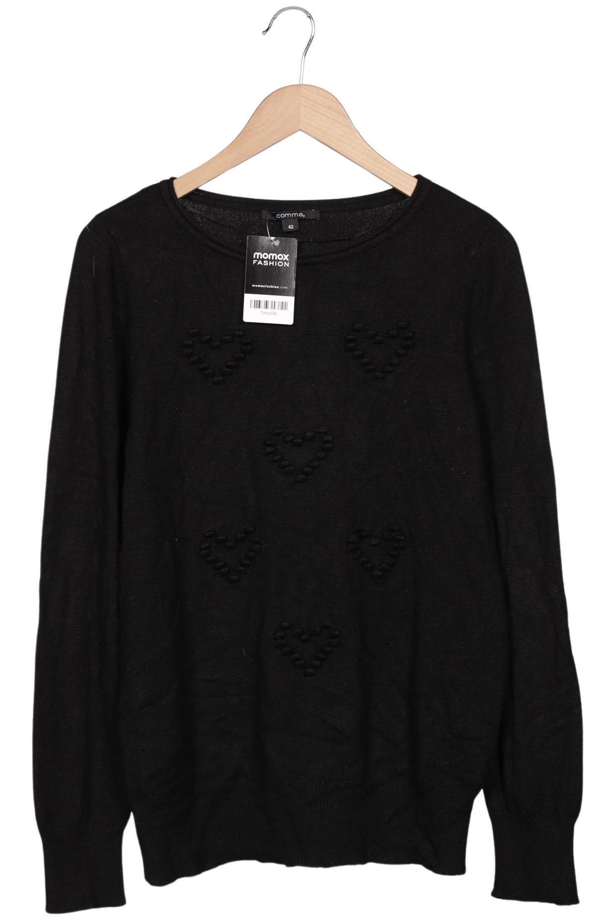 

Comma Damen Pullover, schwarz, Gr. 42