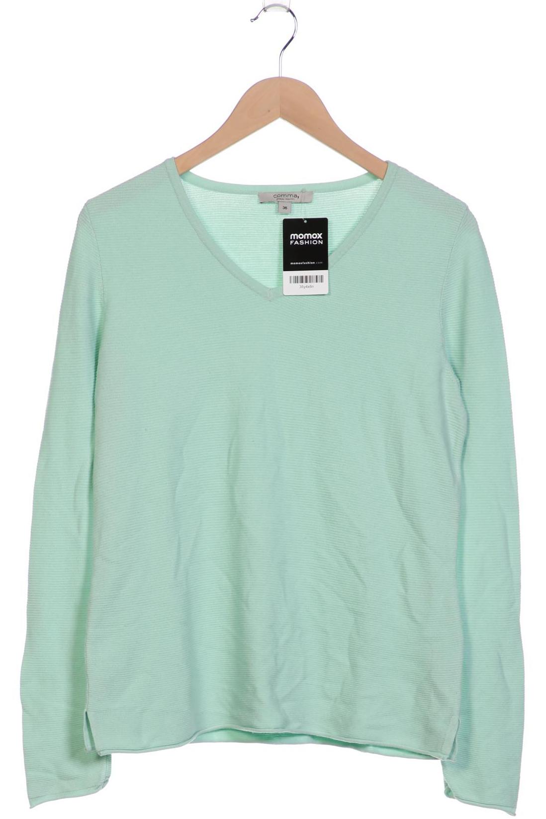 

Comma Damen Pullover, grün, Gr. 36