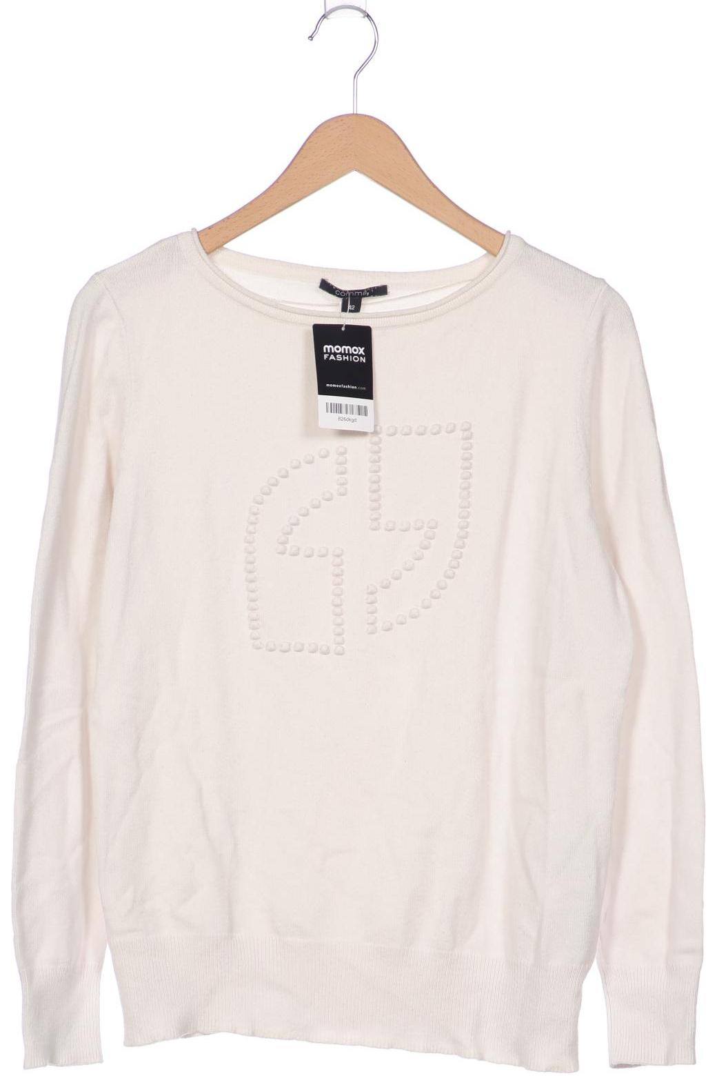 

Comma Damen Pullover, weiß, Gr. 42