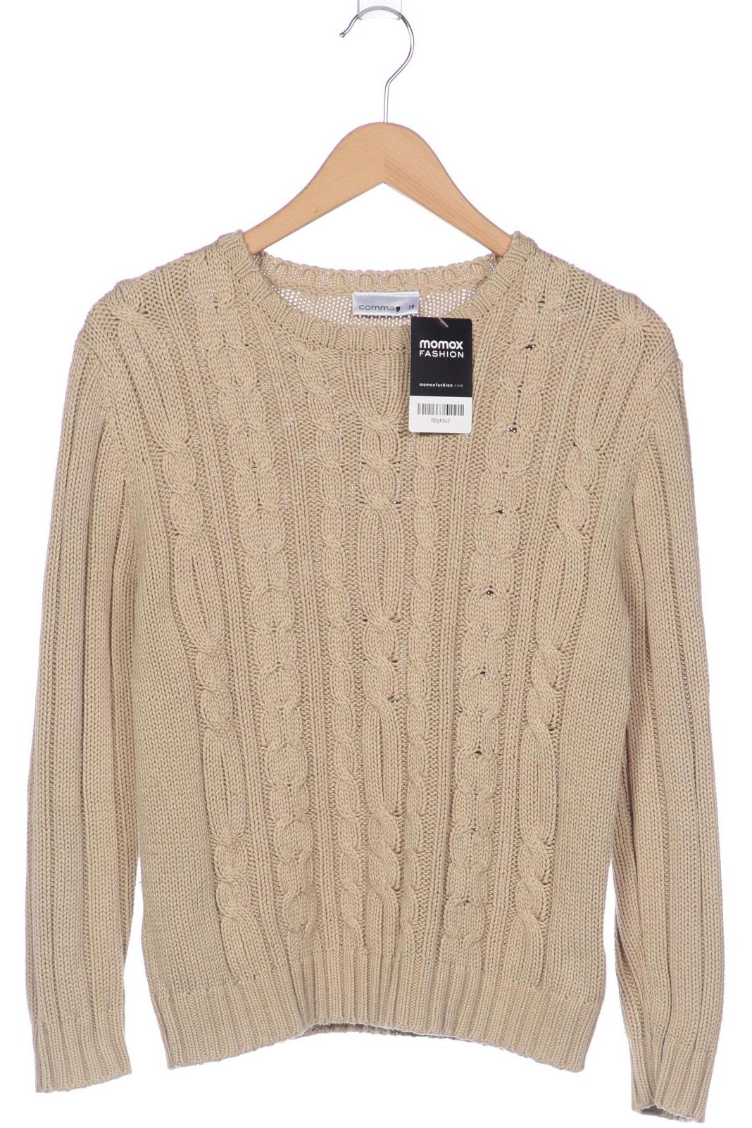 

Comma Damen Pullover, beige, Gr. 38